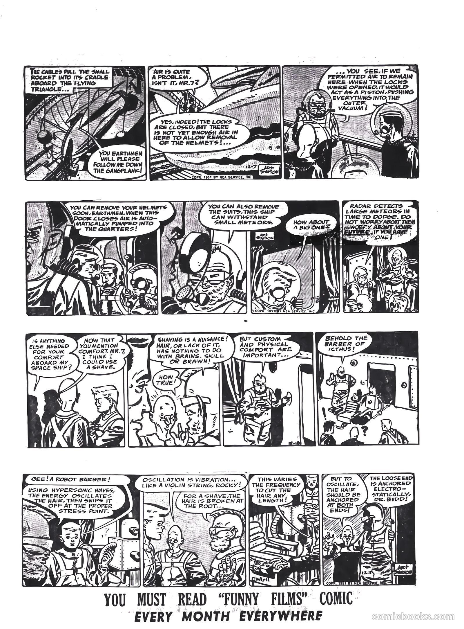 Chris Welkin Planeteer #1 (1950) — page 12 of 25