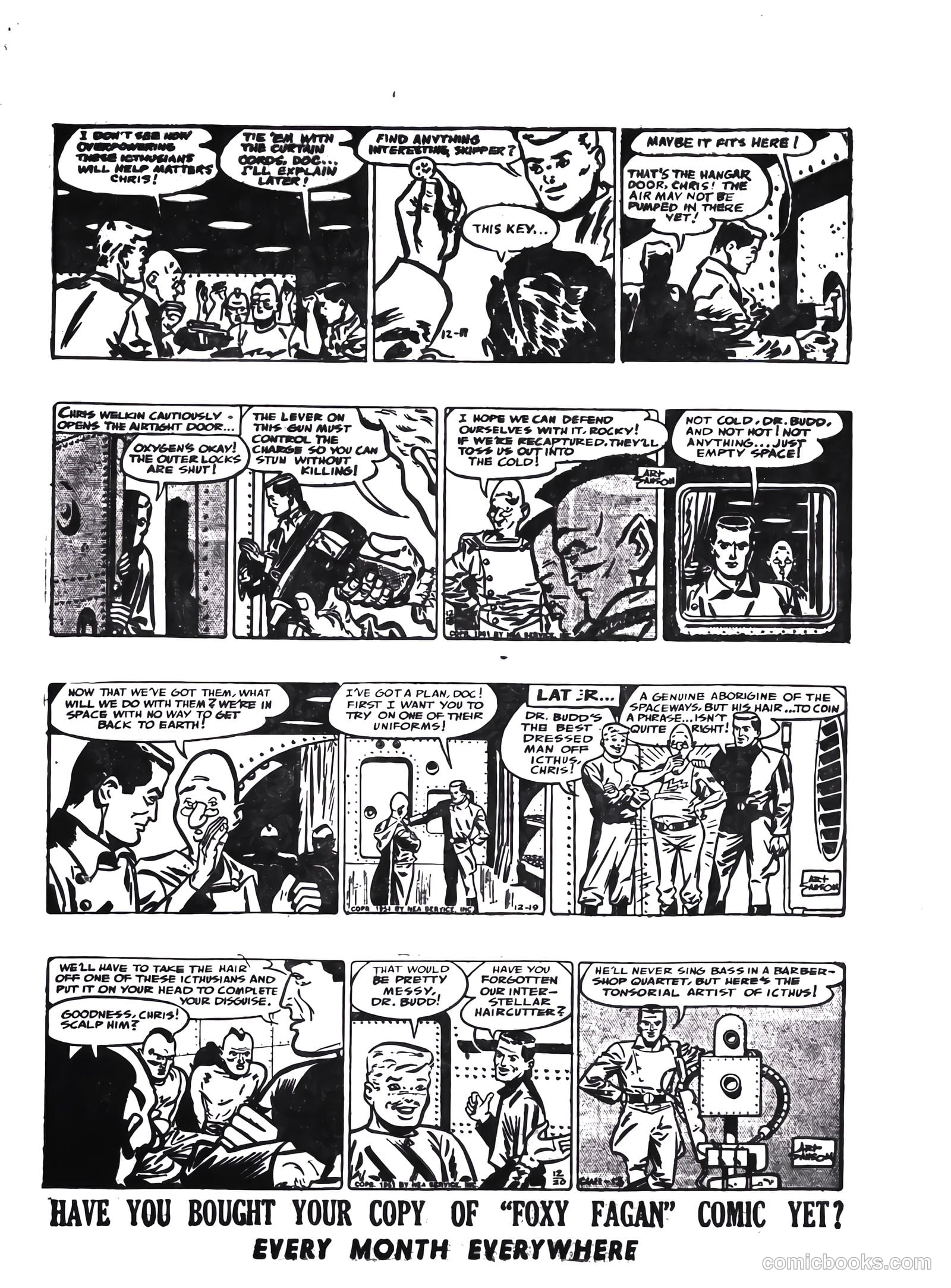 Chris Welkin Planeteer #1 (1950) — page 14 of 25