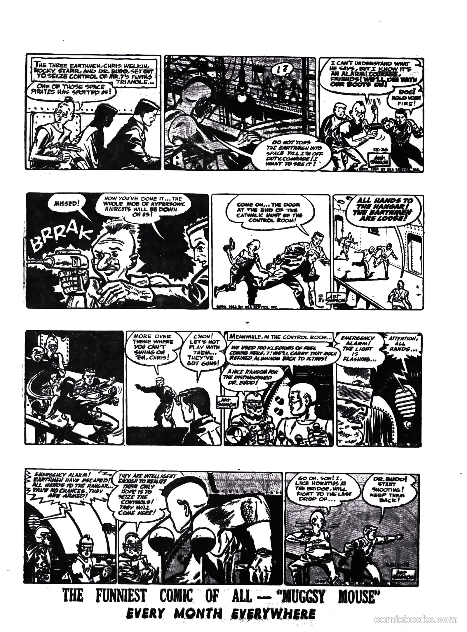 Chris Welkin Planeteer #1 (1950) — page 16 of 25