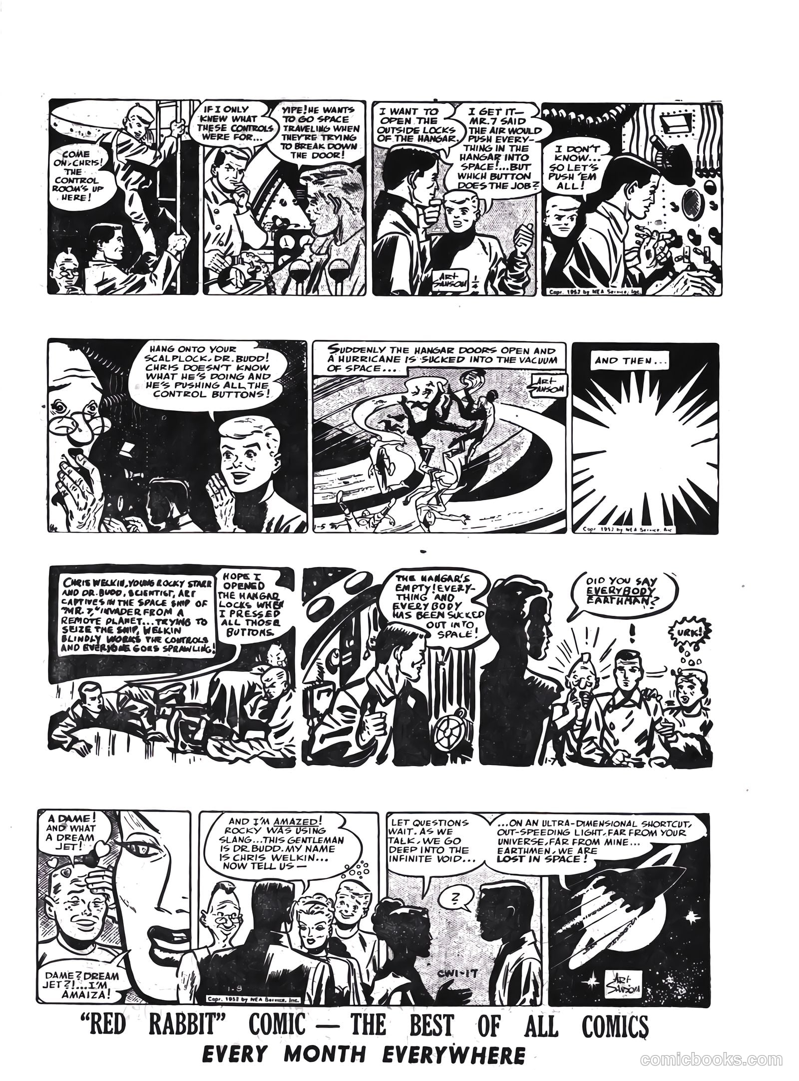 Chris Welkin Planeteer #1 (1950) — page 18 of 25