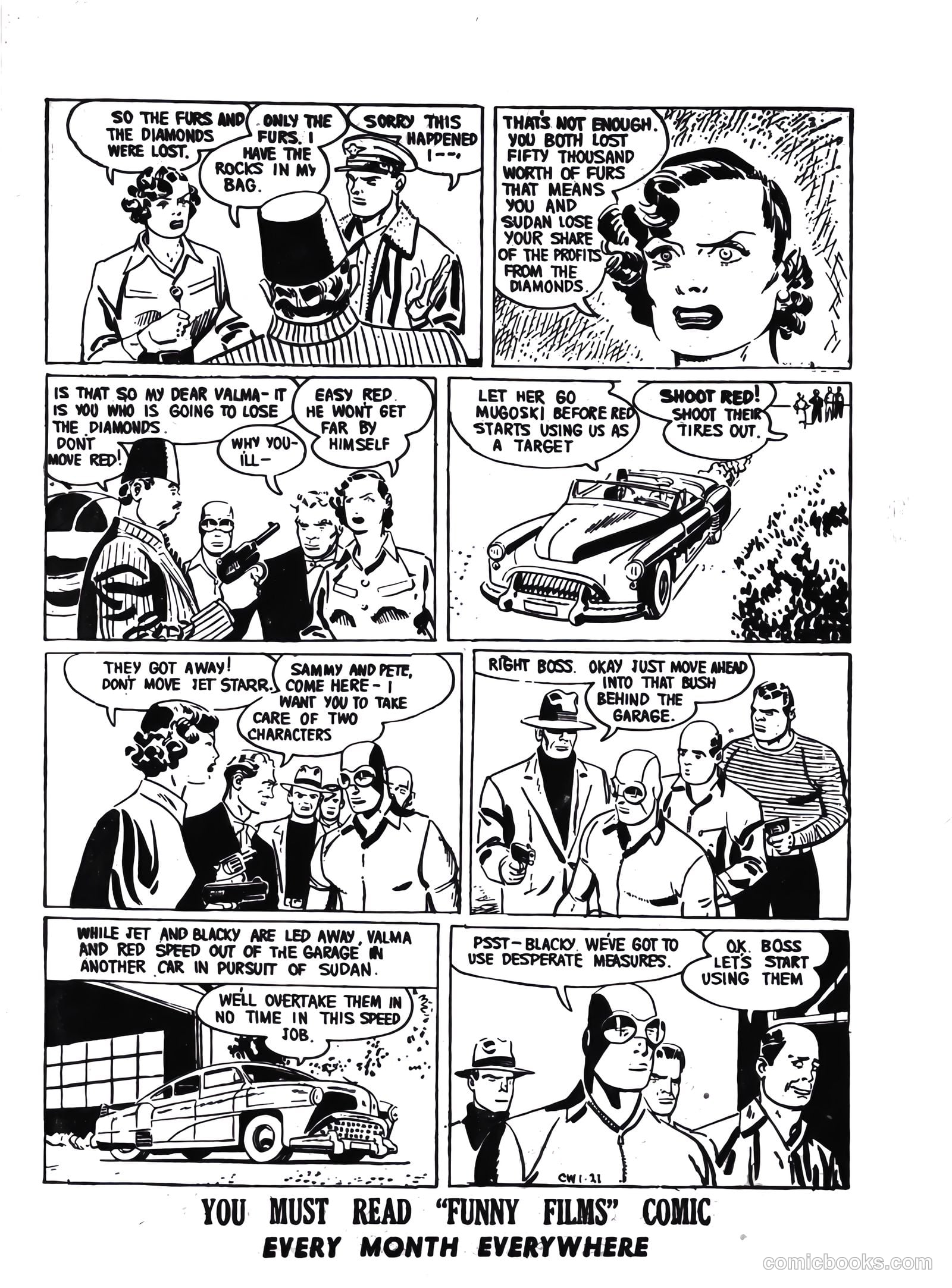 Chris Welkin Planeteer #1 (1950) — page 22 of 25