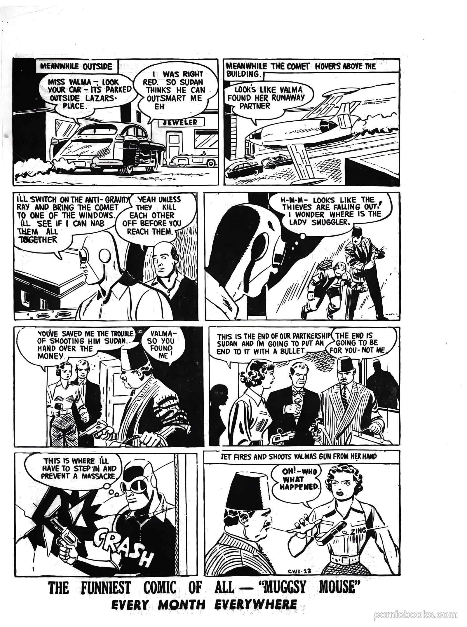 Chris Welkin Planeteer #1 (1950) — page 24 of 25