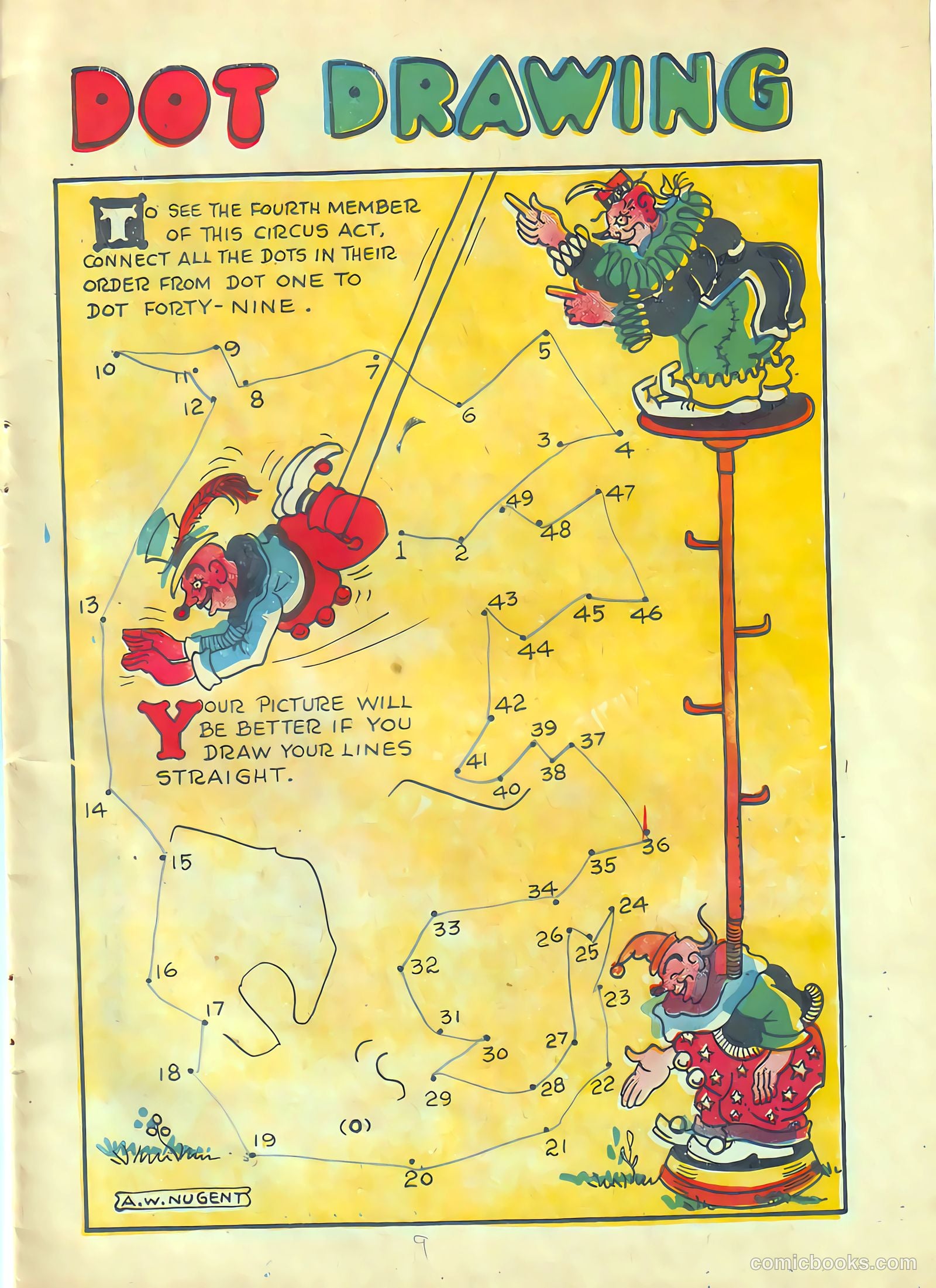 Circus of Fun Comics #3 (1947) — page 8 of 35