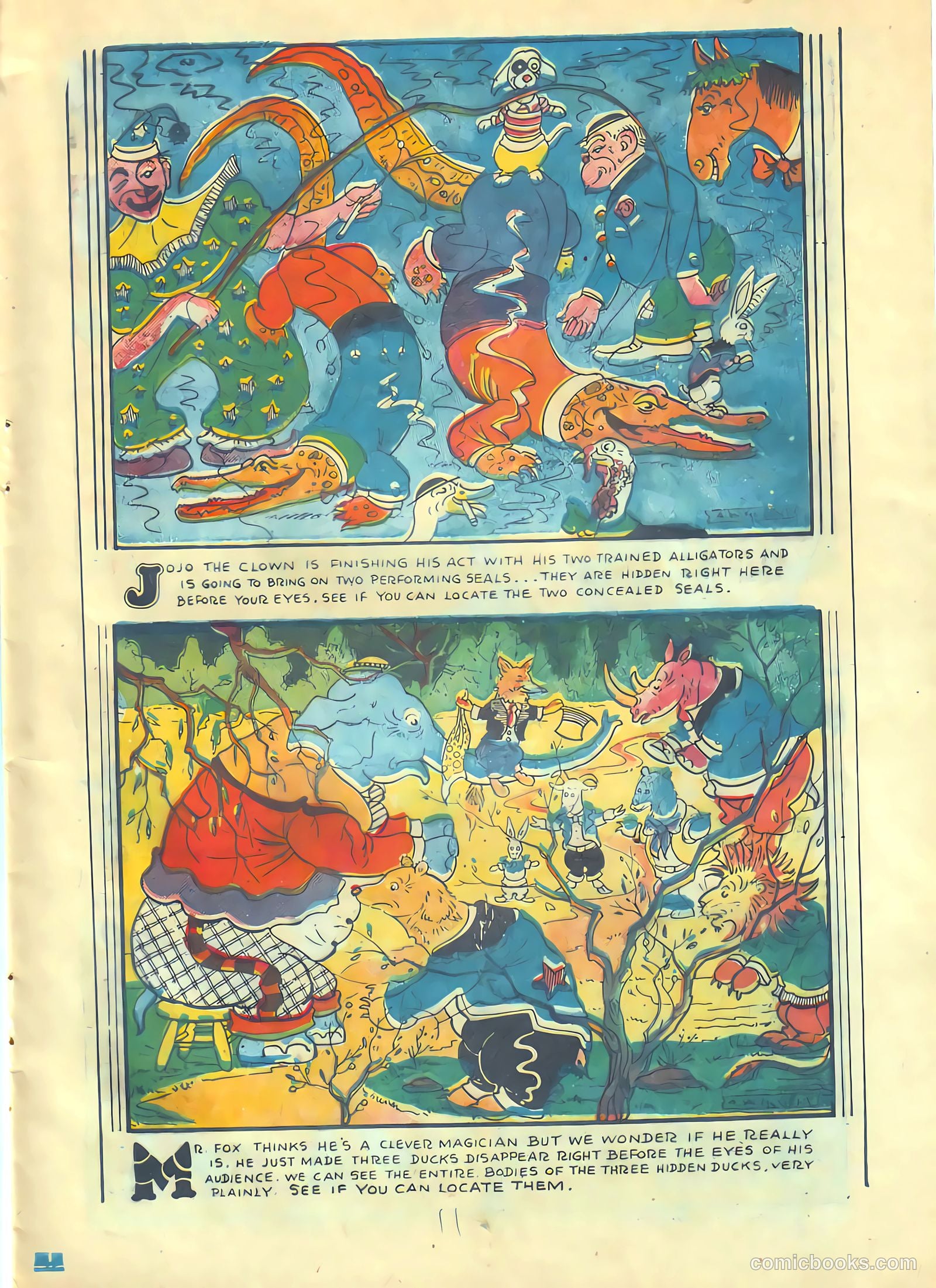 Circus of Fun Comics #3 (1947) — page 10 of 35