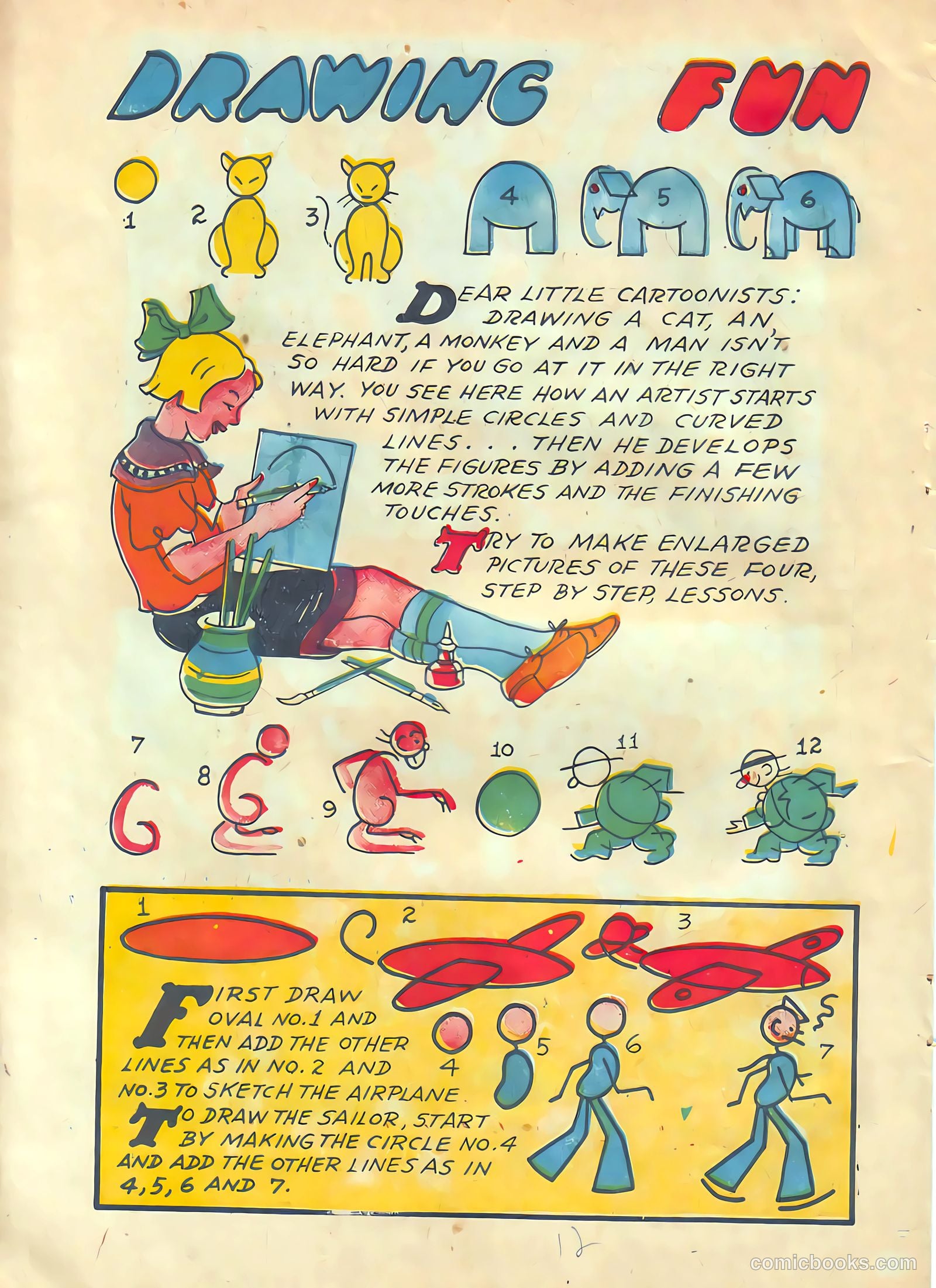 Circus of Fun Comics #3 (1947) — page 11 of 35