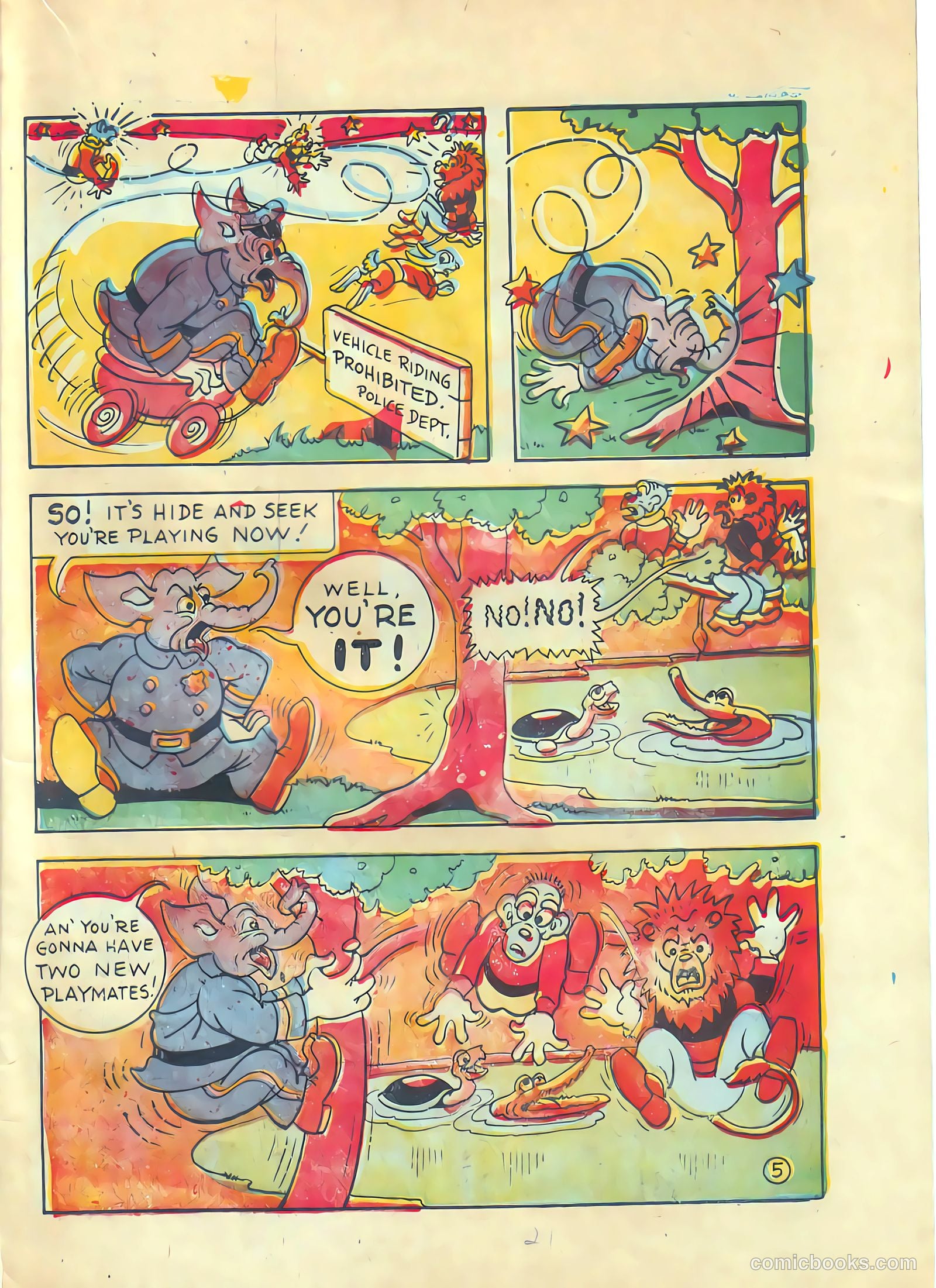 Circus of Fun Comics #3 (1947) — page 20 of 35