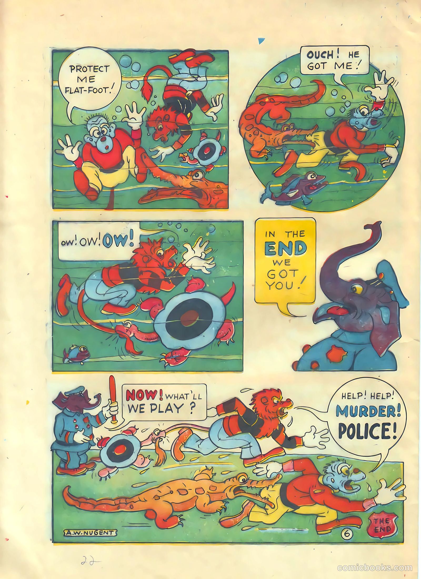 Circus of Fun Comics #3 (1947) — page 21 of 35