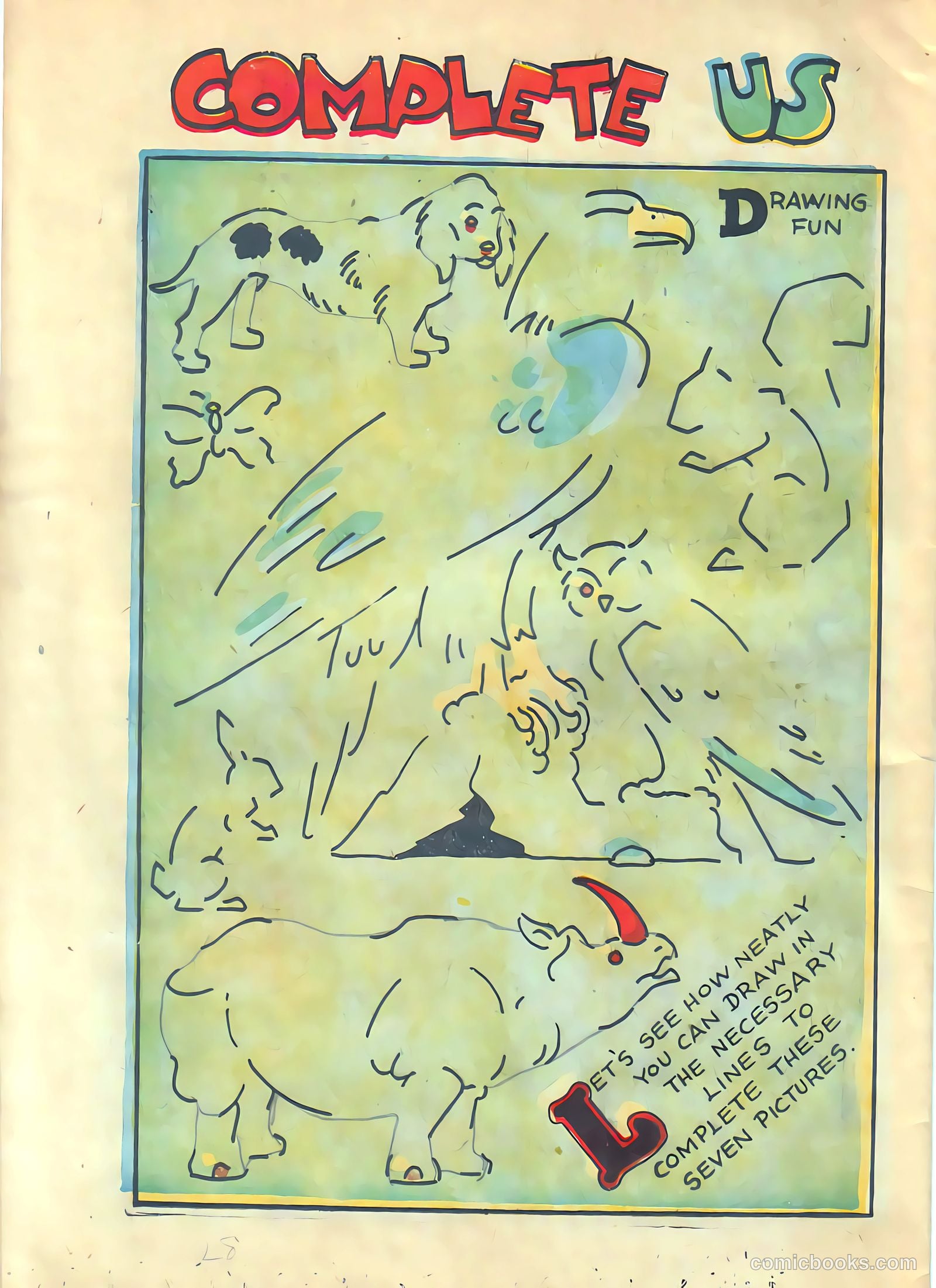 Circus of Fun Comics #3 (1947) — page 27 of 35