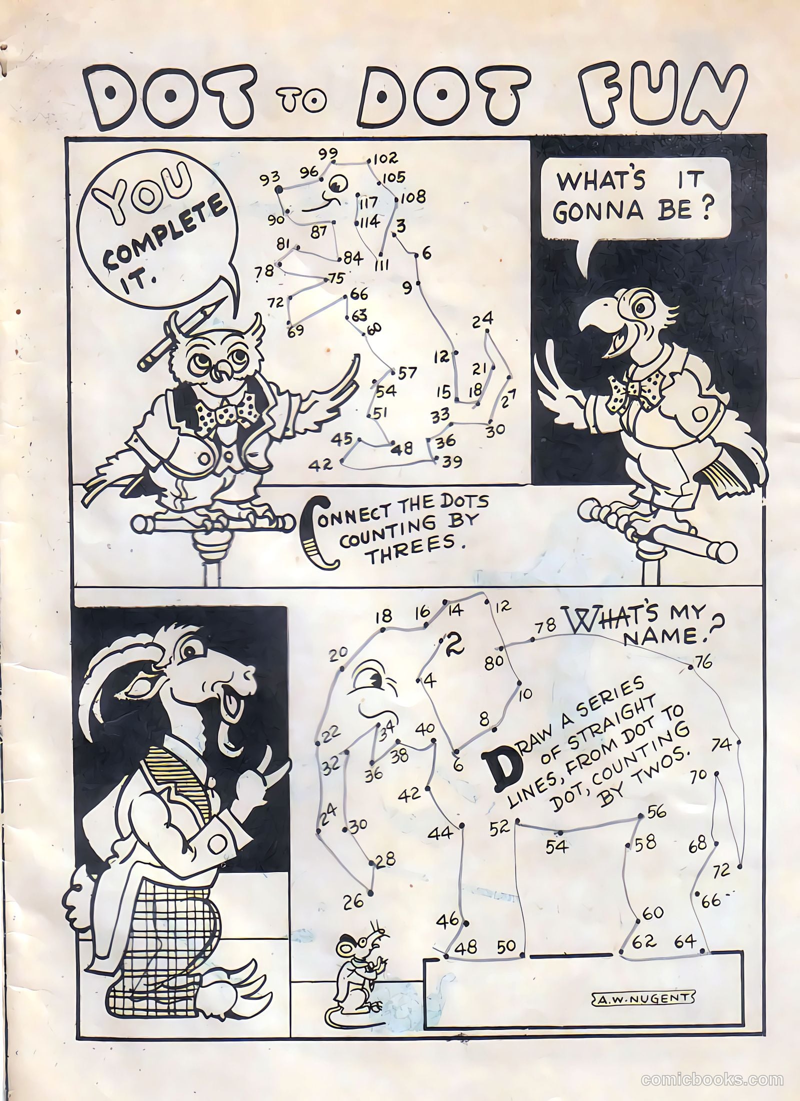 Circus of Fun Comics #3 (1947) — page 34 of 35