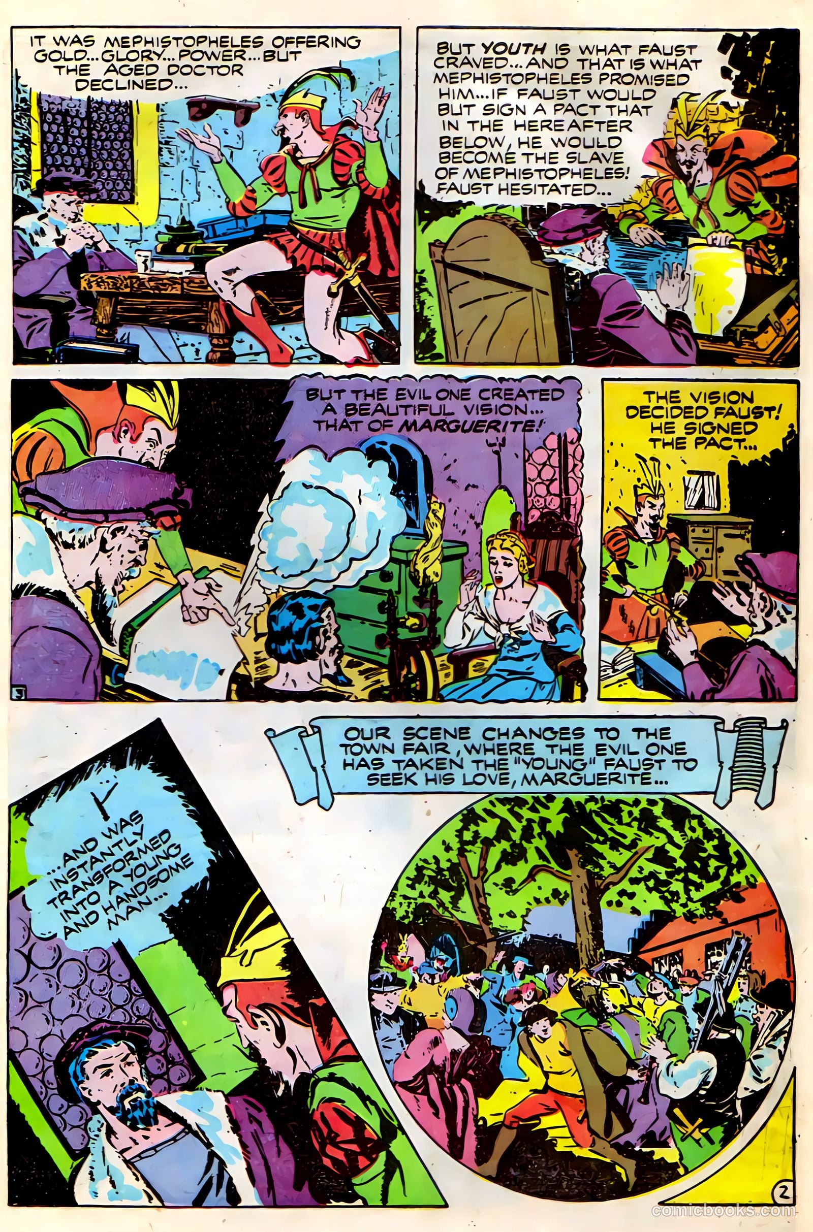 Cisco Kid Comics #1 (1944) — page 21 of 36