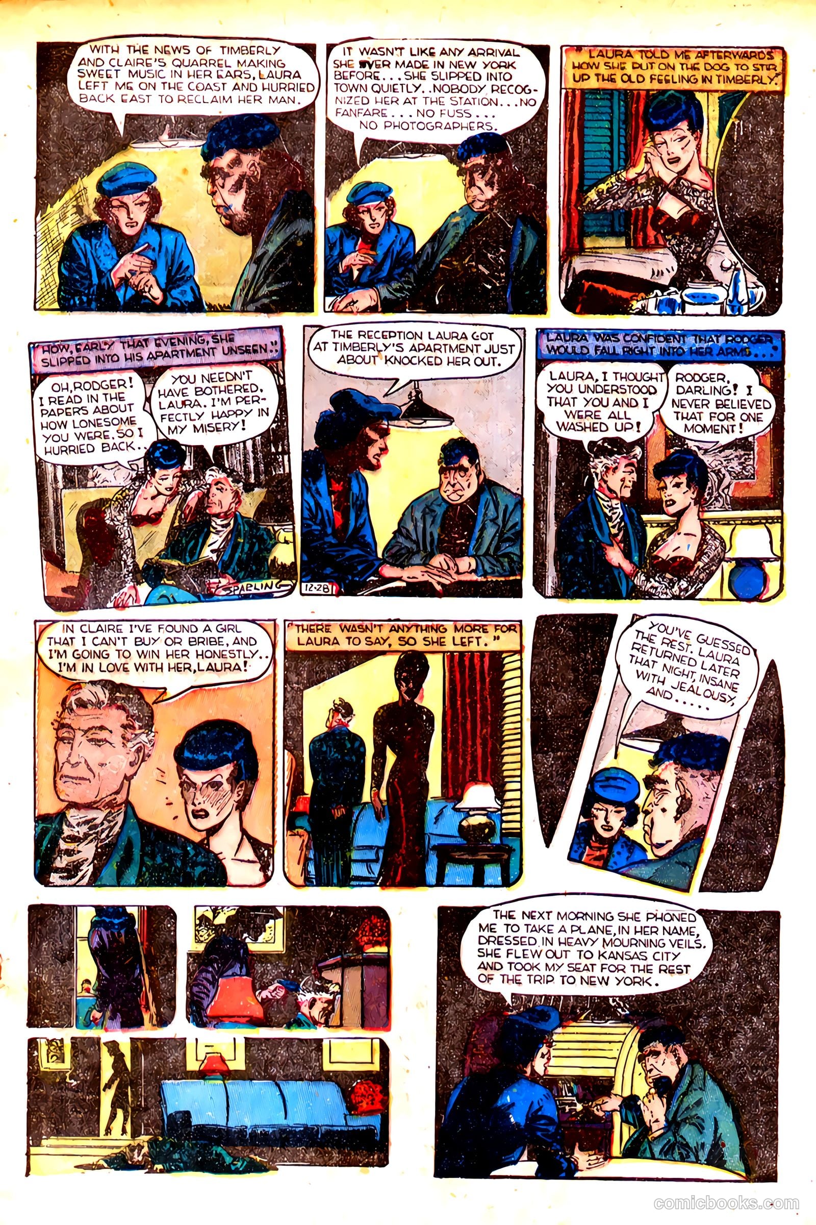 Claire Voyant #2 (1947) — page 16 of 31