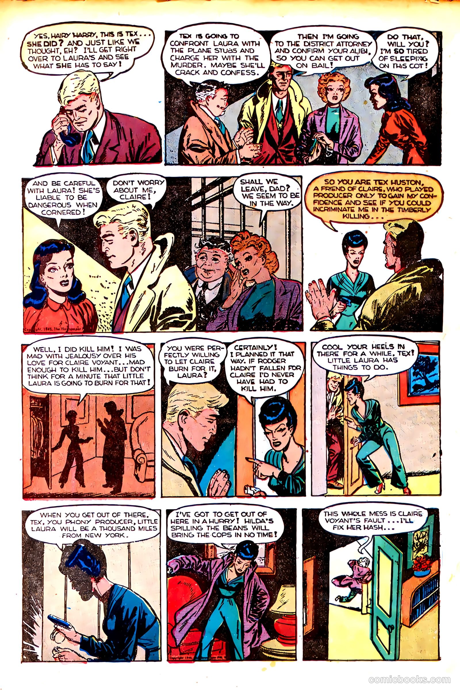 Claire Voyant #2 (1947) — page 17 of 31