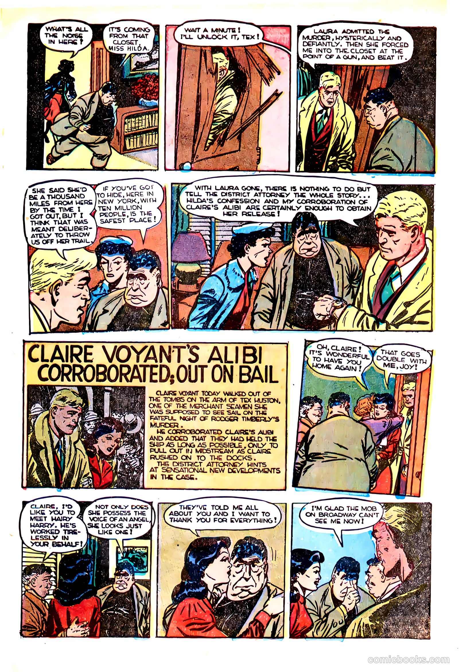 Claire Voyant #2 (1947) — page 18 of 31