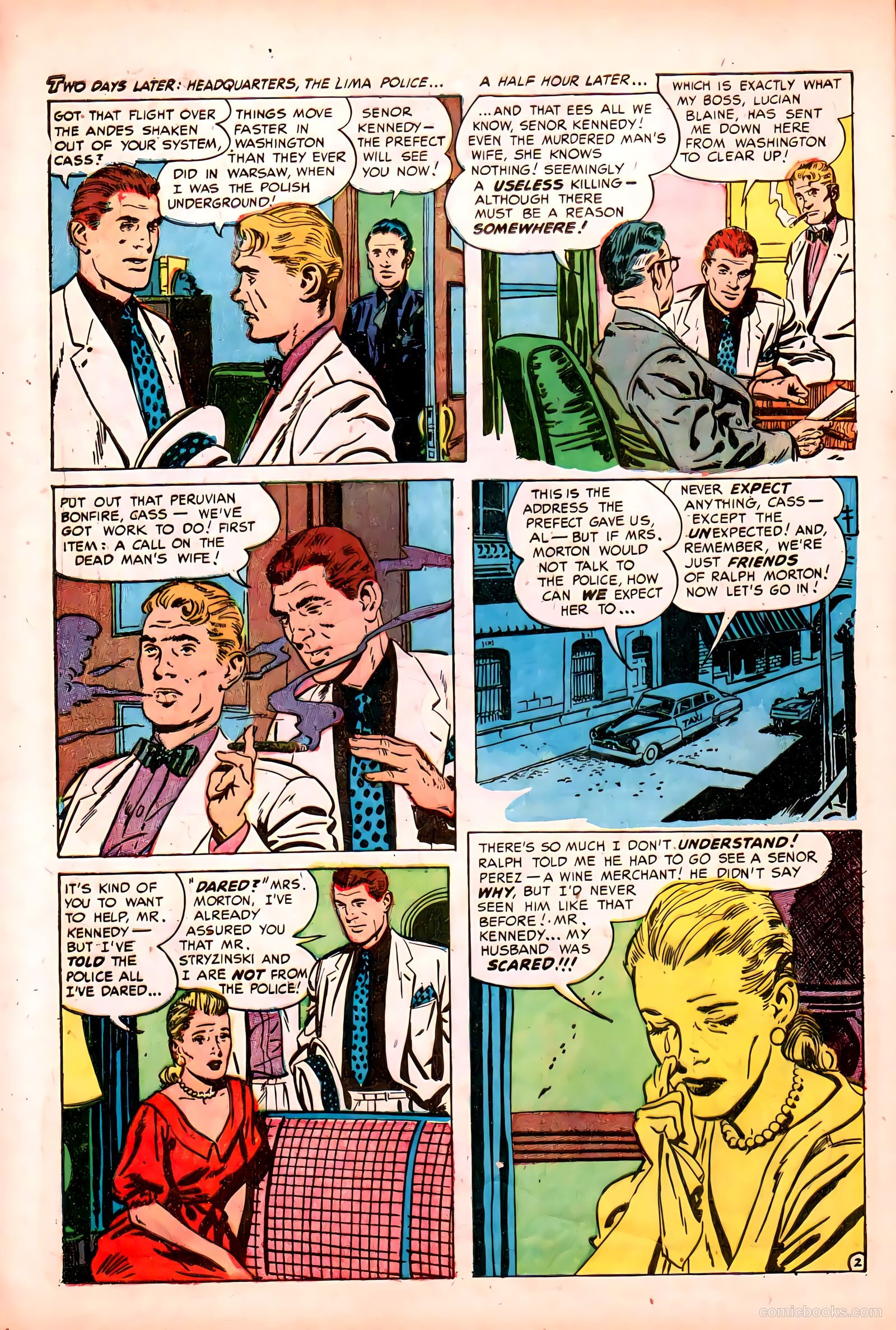 Cloak and Dagger #1 (1952) — page 4