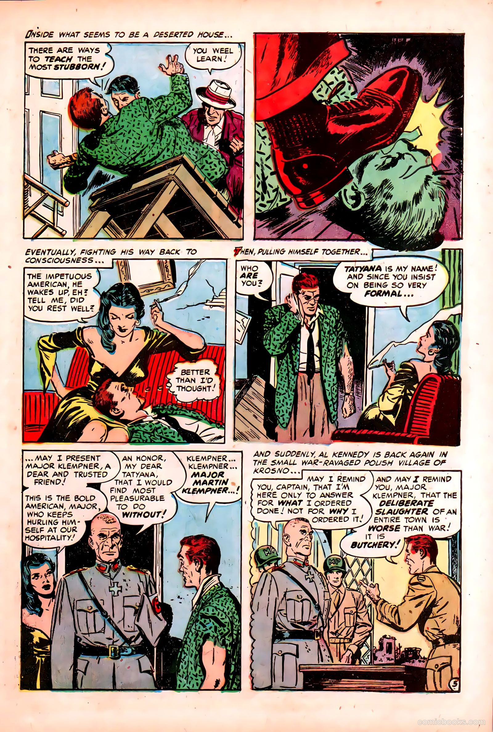 Cloak and Dagger #1 (1952) — page 7