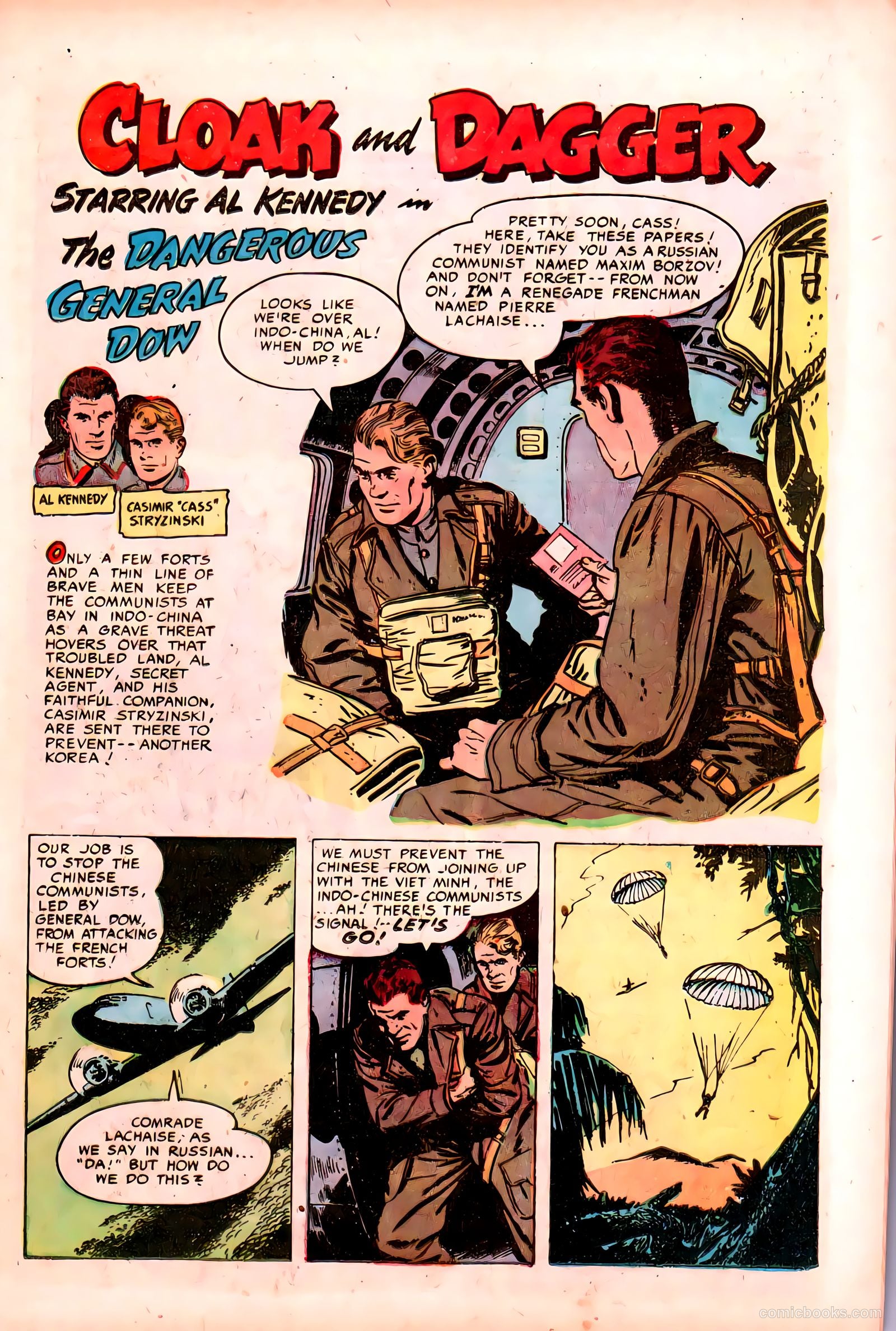 Cloak and Dagger #1 (1952) — page 25