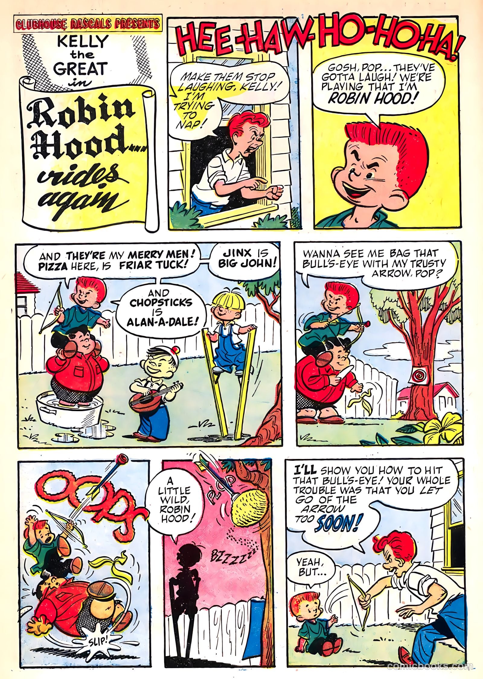 Clubhouse Rascals #1 (1956) — page 10 of 36