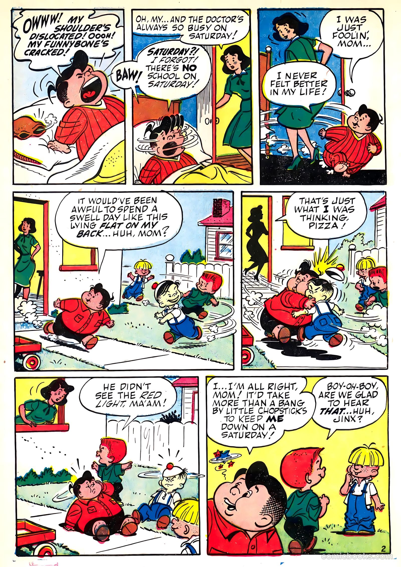 Clubhouse Rascals #1 (1956) — page 28 of 36