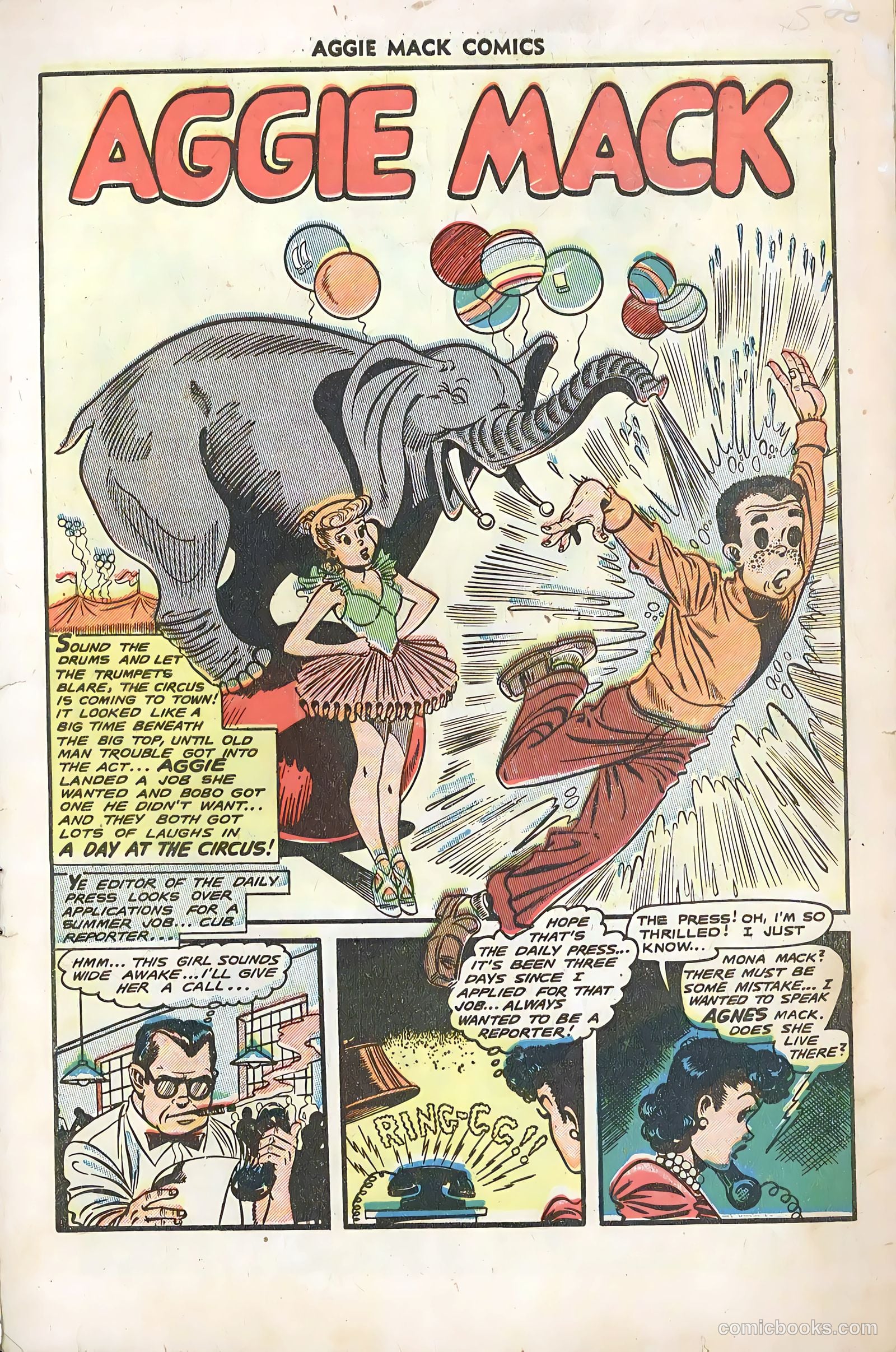 Aggie Mack Comics #8 (1949) — page 3