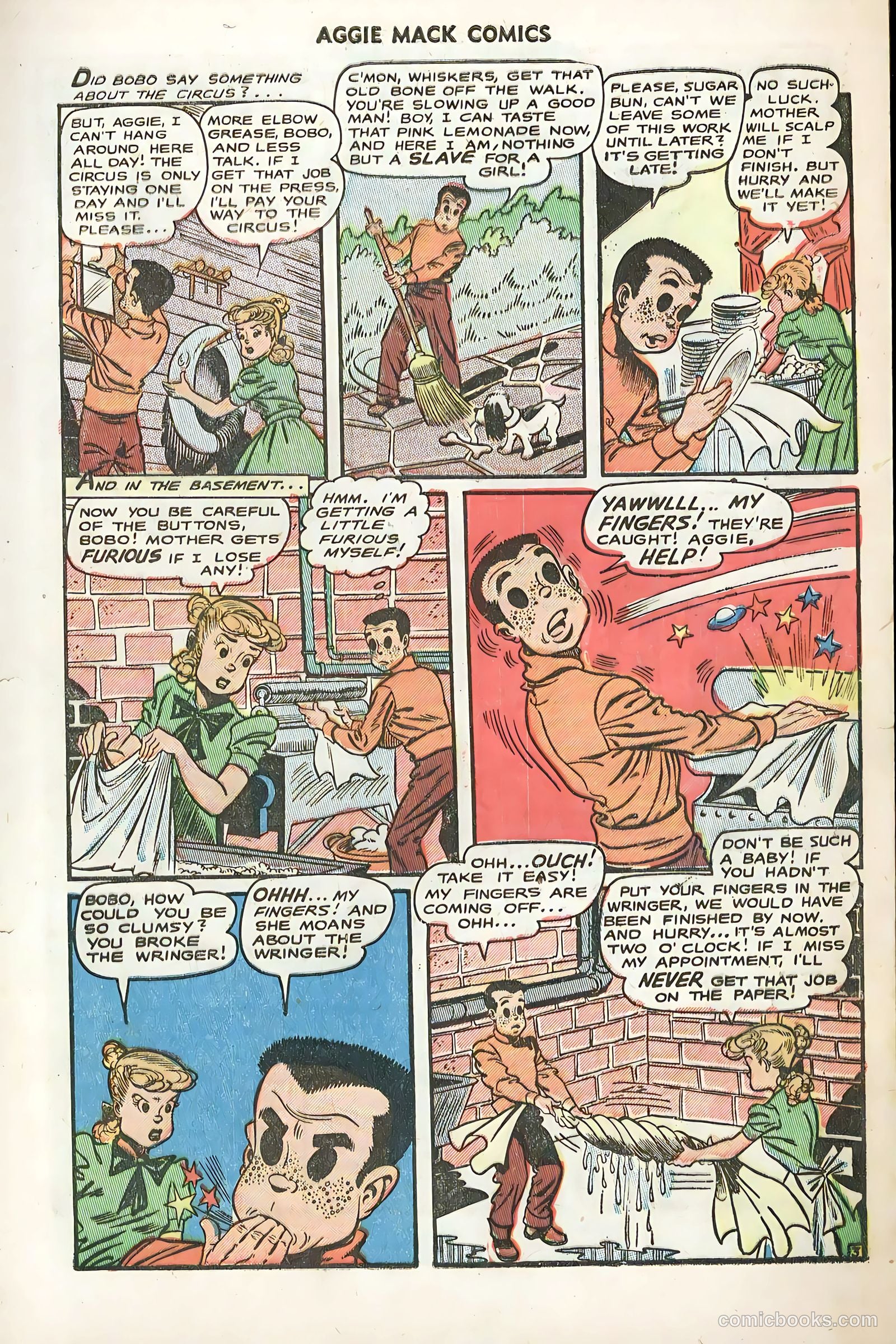 Aggie Mack Comics #8 (1949) — page 5