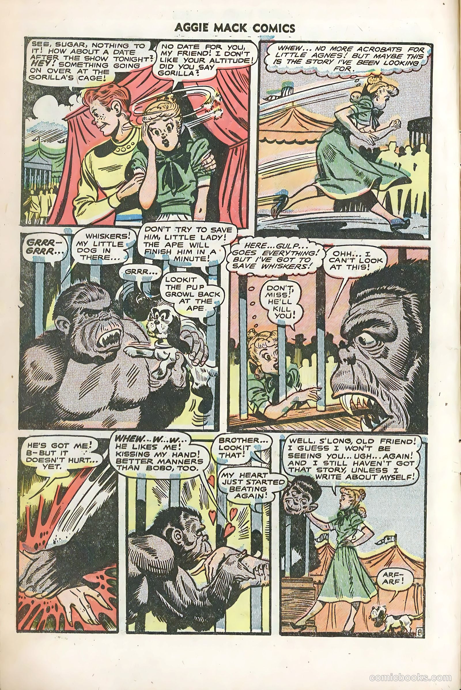 Aggie Mack Comics #8 (1949) — page 10