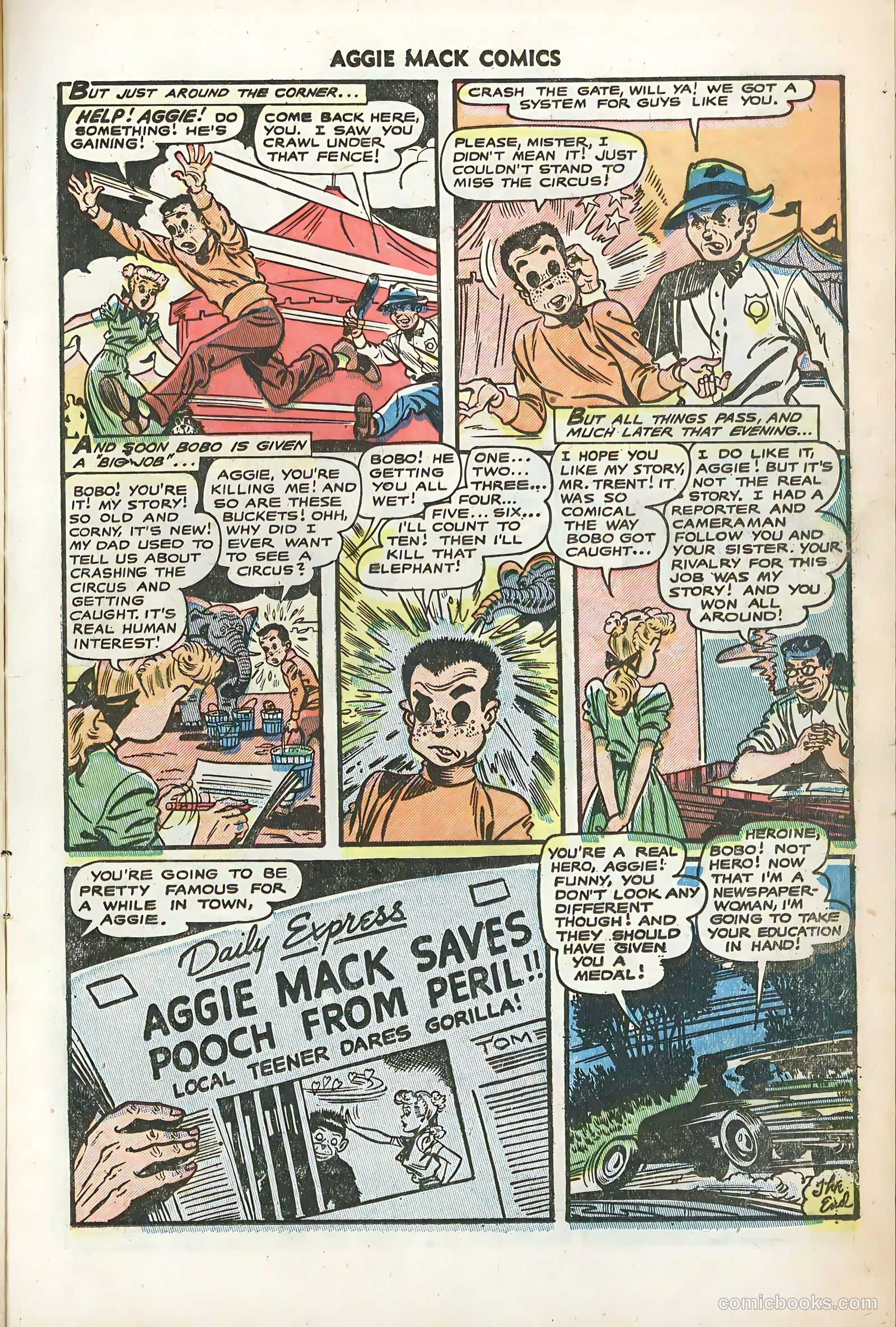 Aggie Mack Comics #8 (1949) — page 11