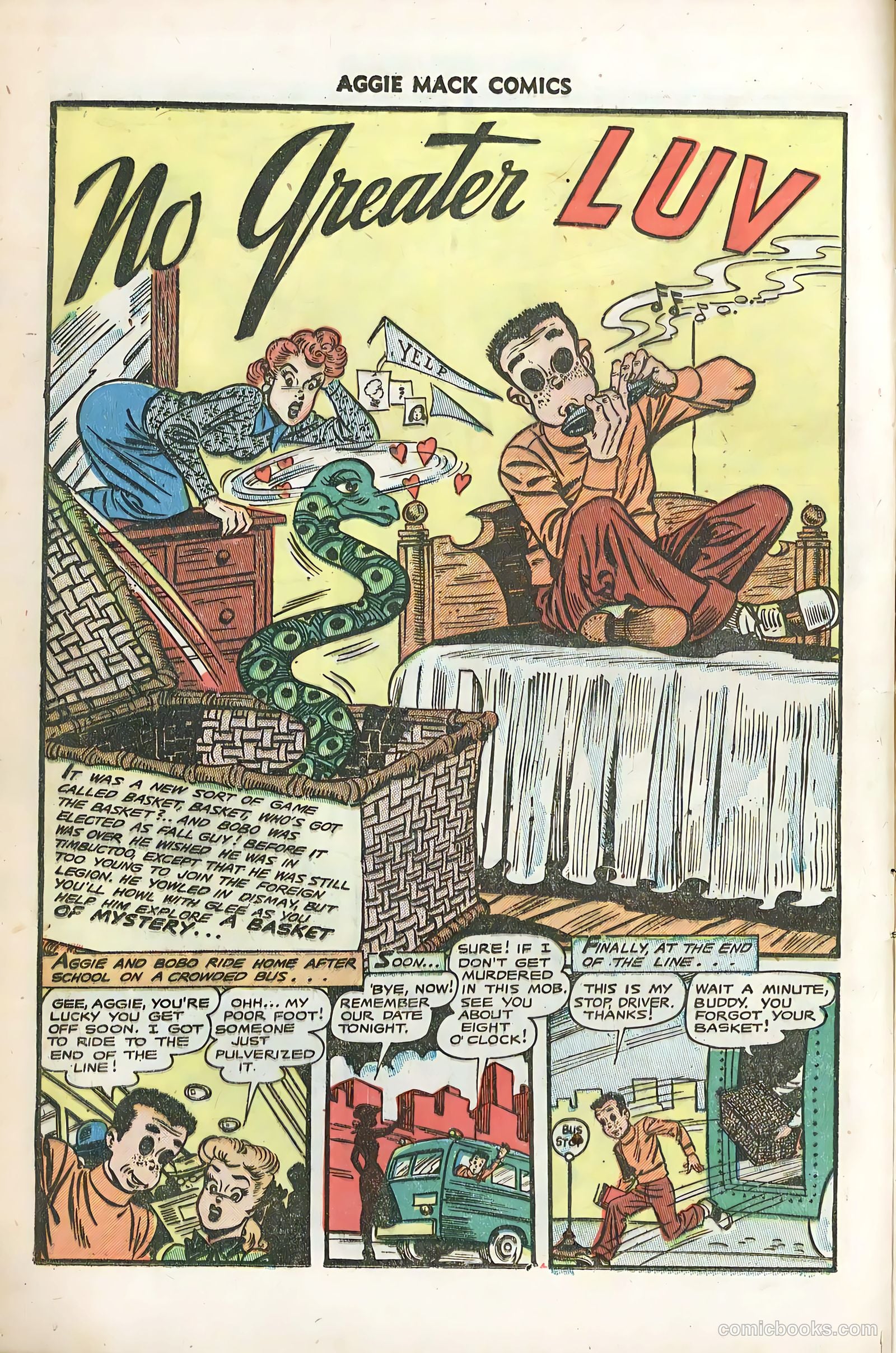 Aggie Mack Comics #8 (1949) — page 12