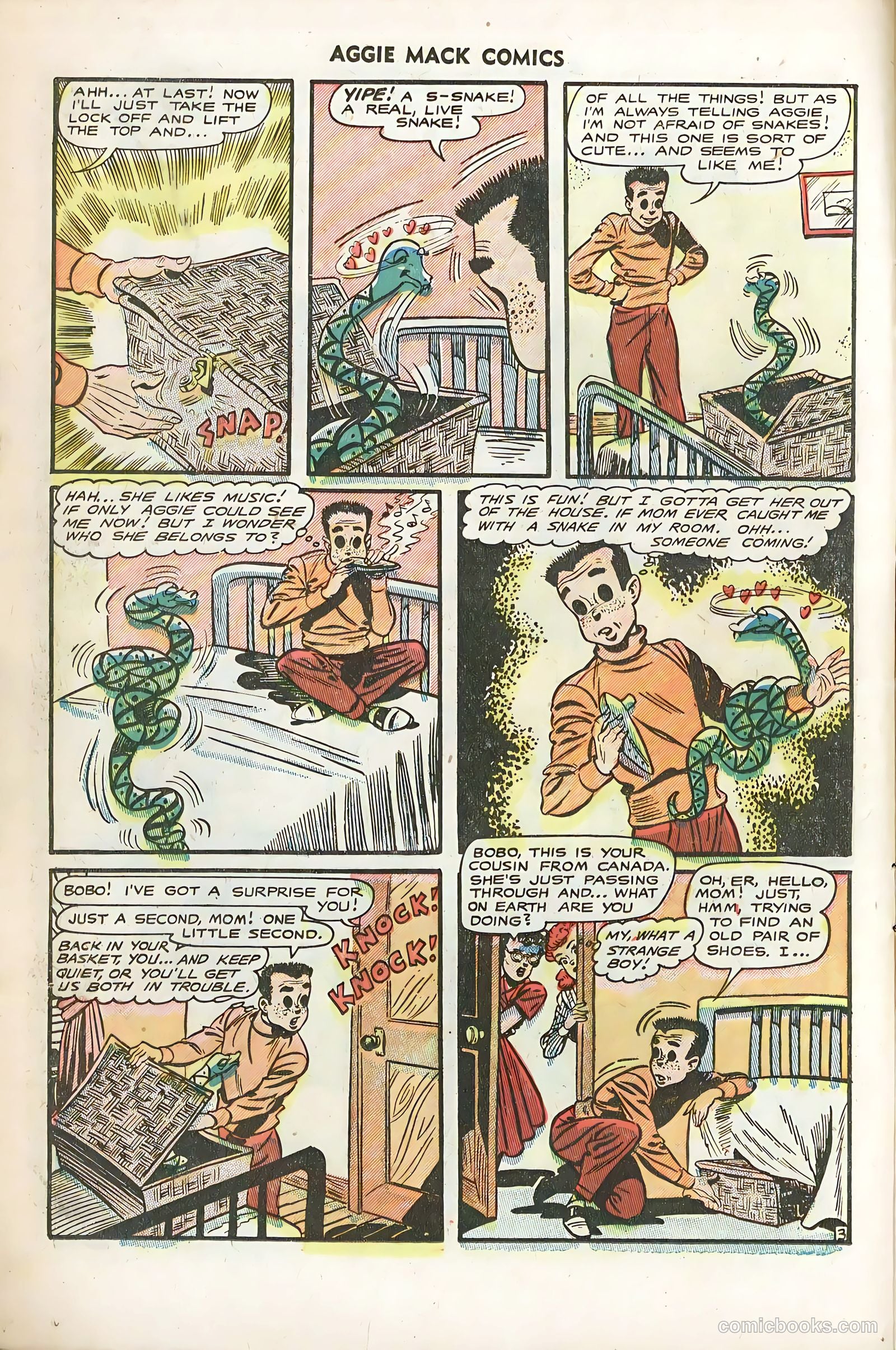 Aggie Mack Comics #8 (1949) — page 14