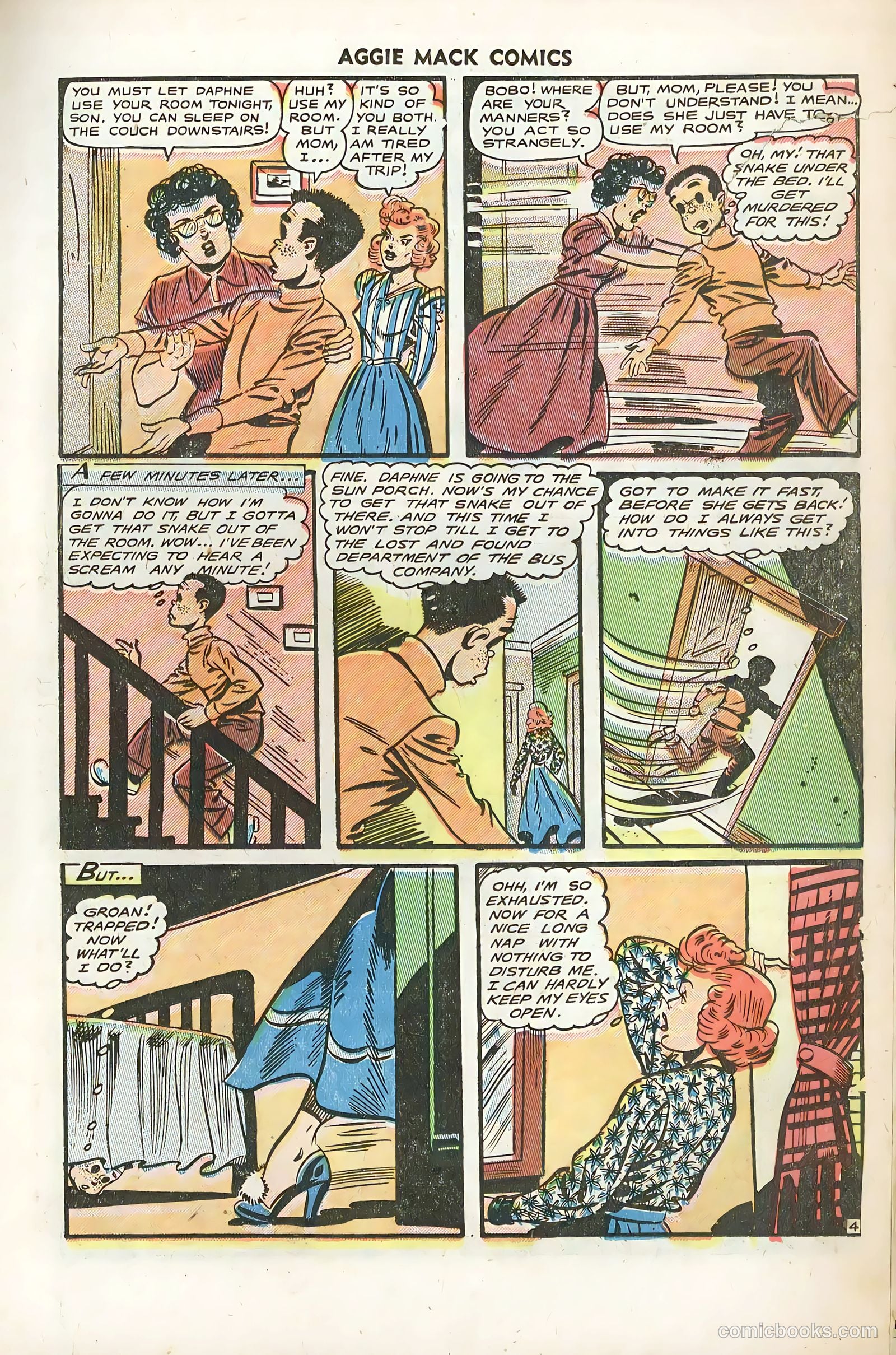 Aggie Mack Comics #8 (1949) — page 15
