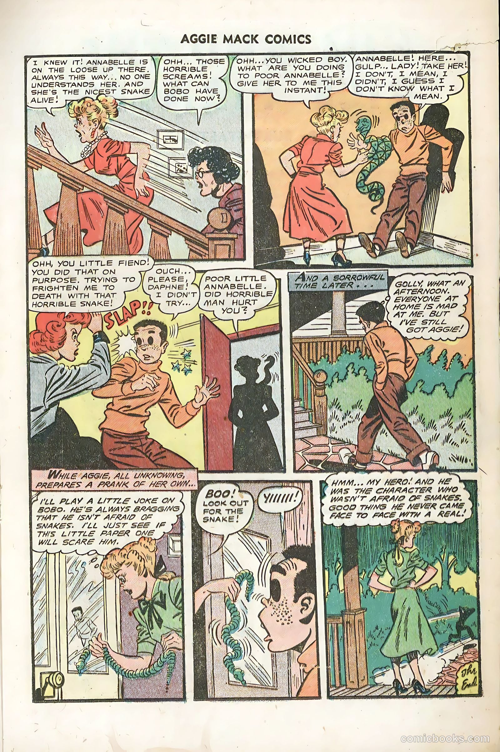 Aggie Mack Comics #8 (1949) — page 17