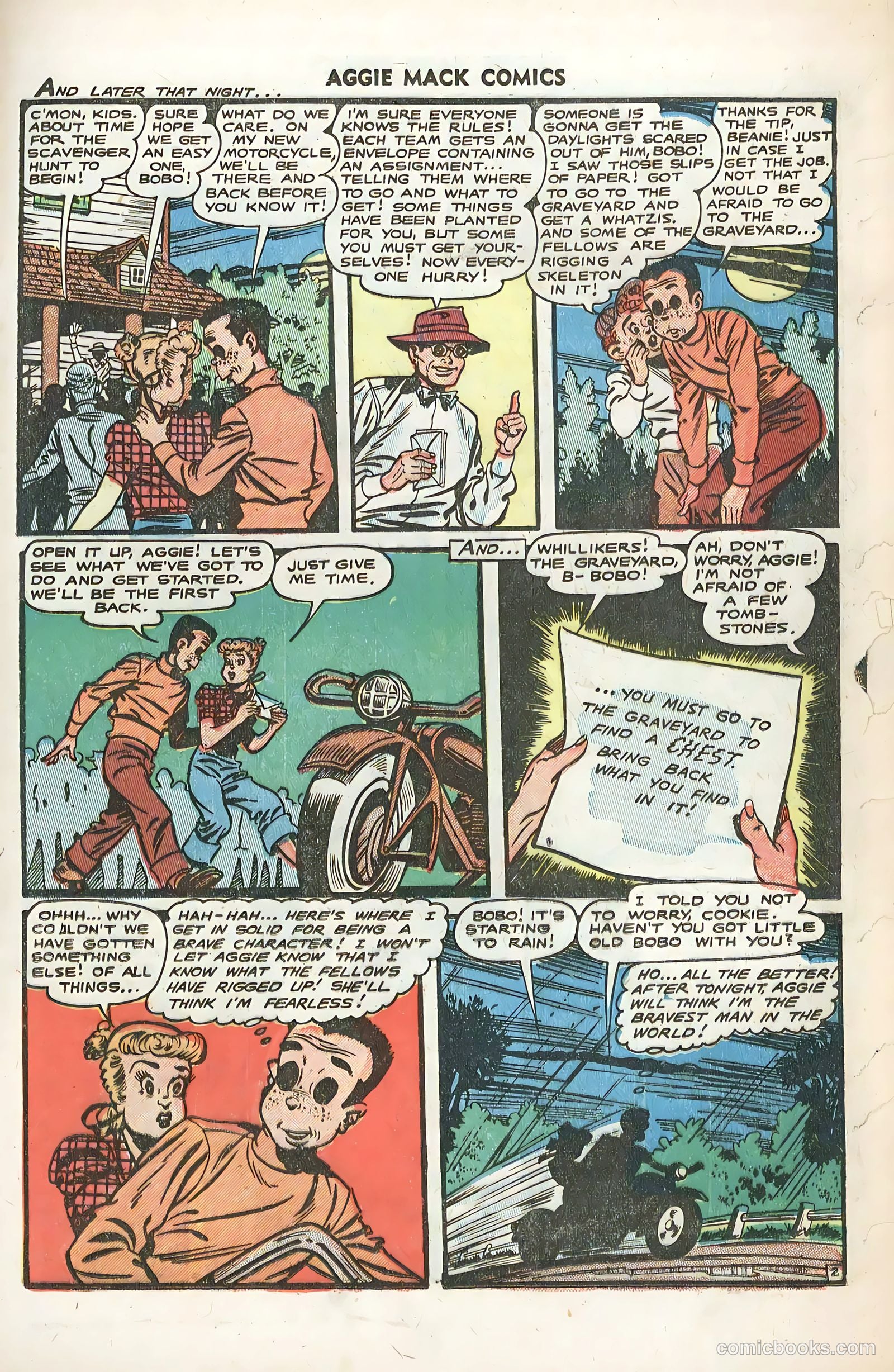 Aggie Mack Comics #8 (1949) — page 21