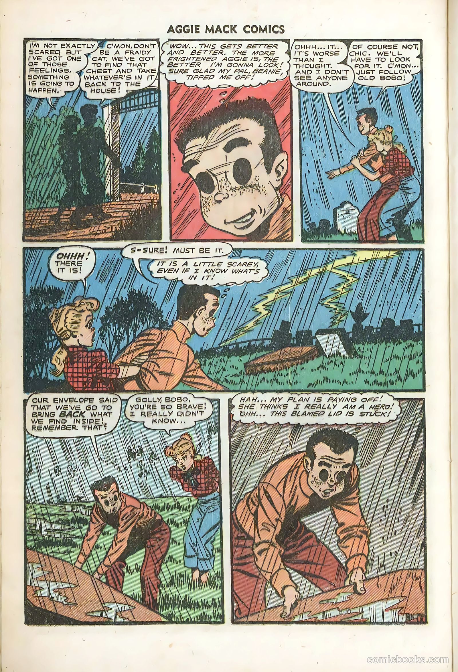 Aggie Mack Comics #8 (1949) — page 24