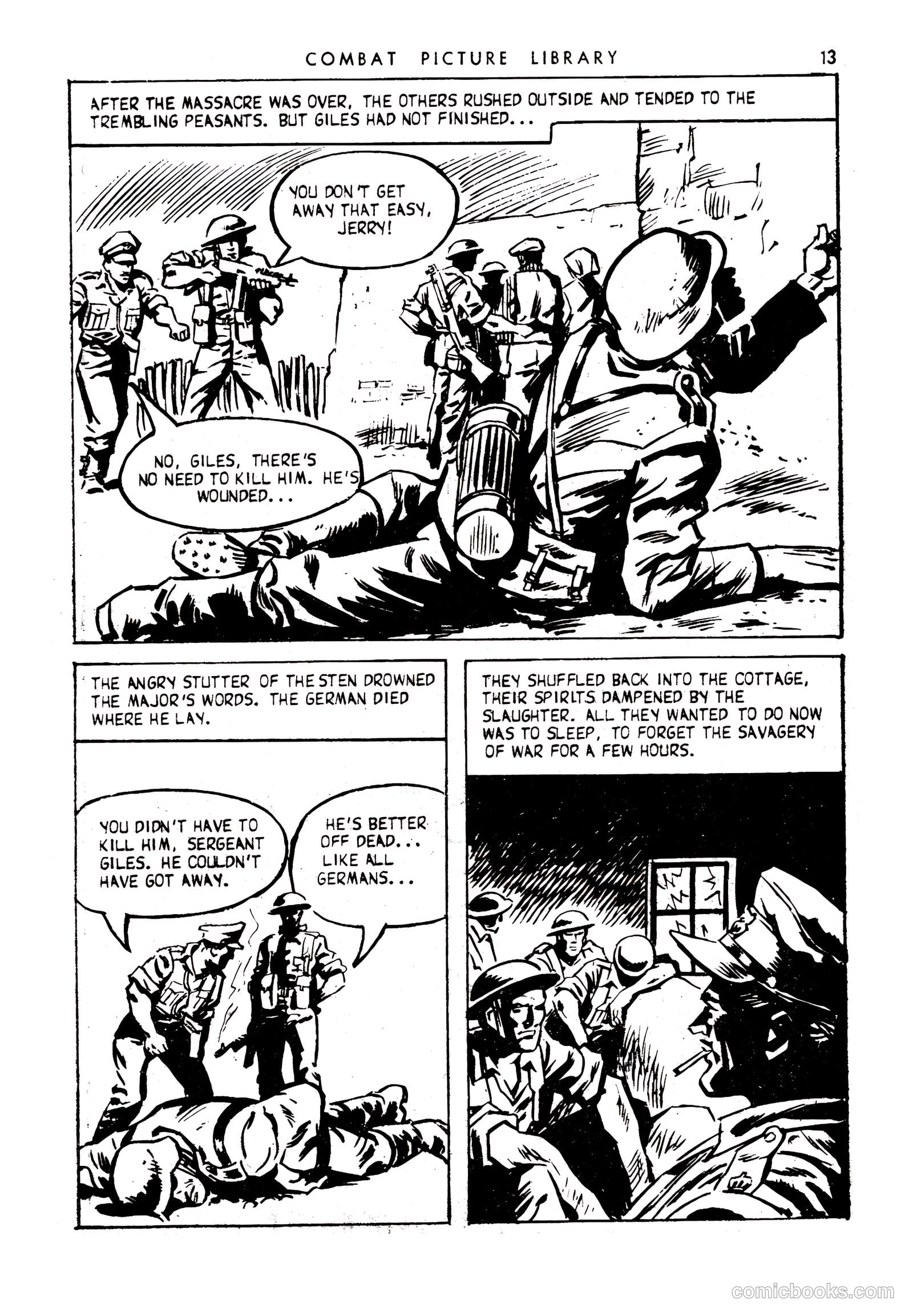 Combat Picture Library #170 (1963) — page 13