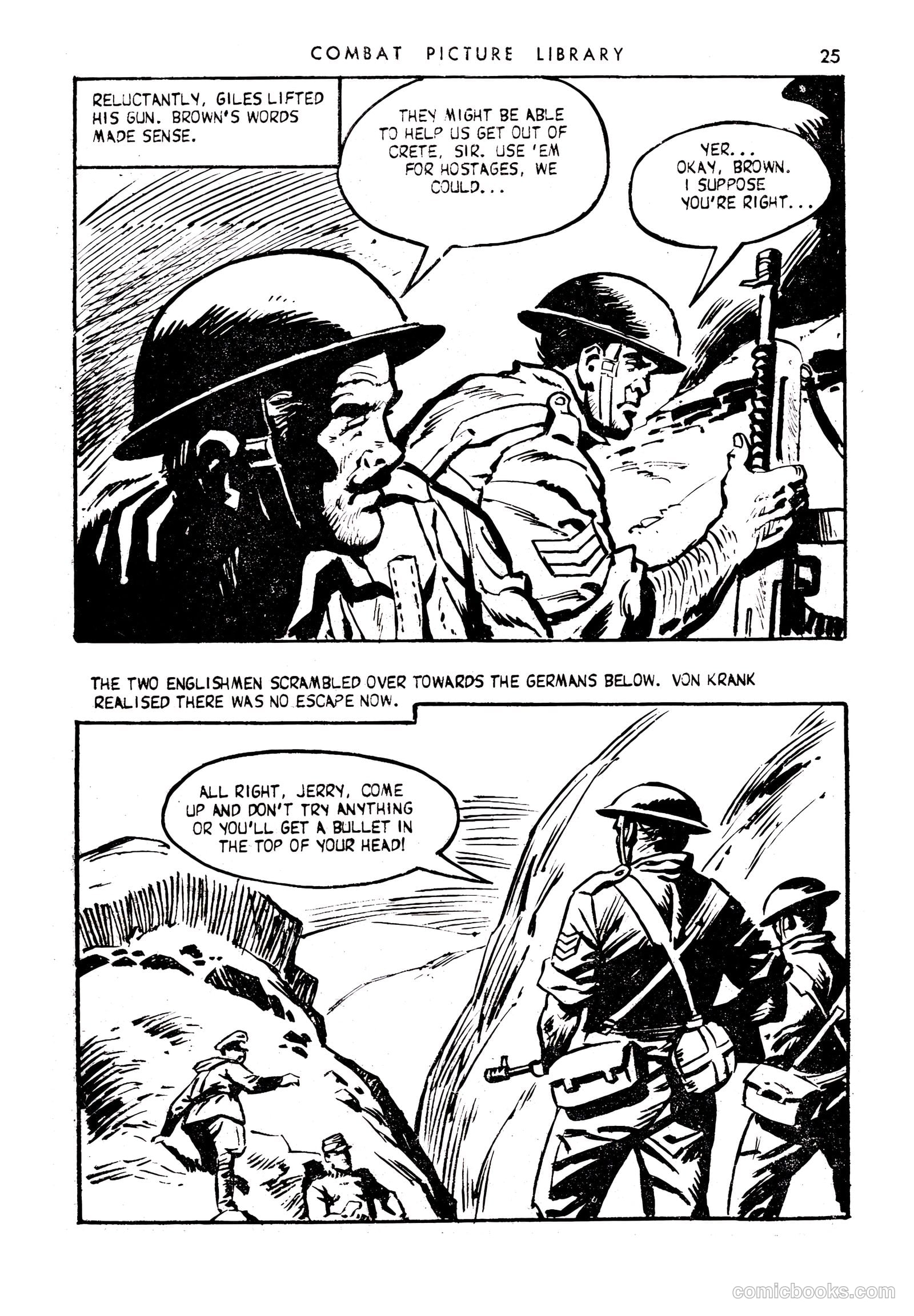 Combat Picture Library #170 (1963) — page 25