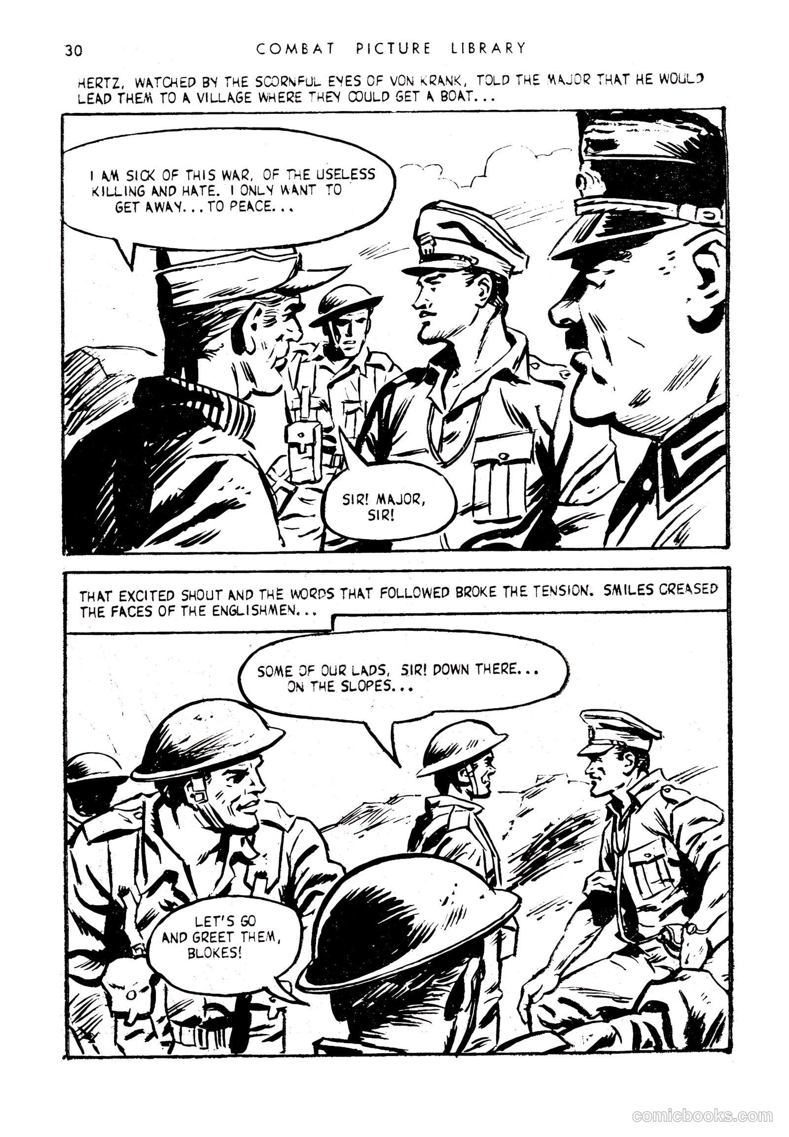 Combat Picture Library #170 (1963) — page 30
