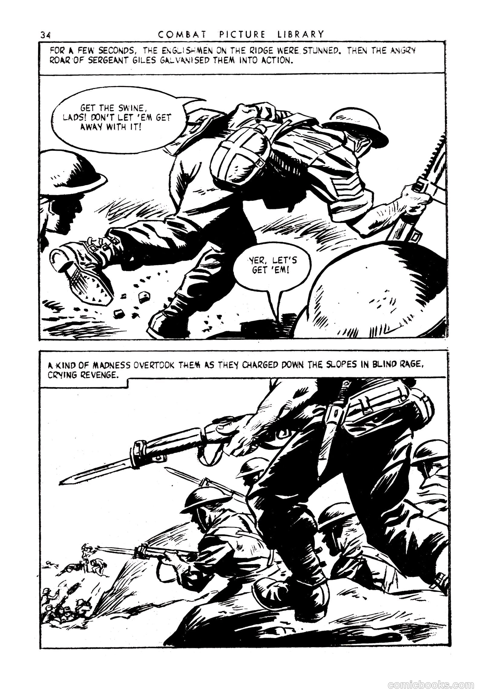 Combat Picture Library #170 (1963) — page 34