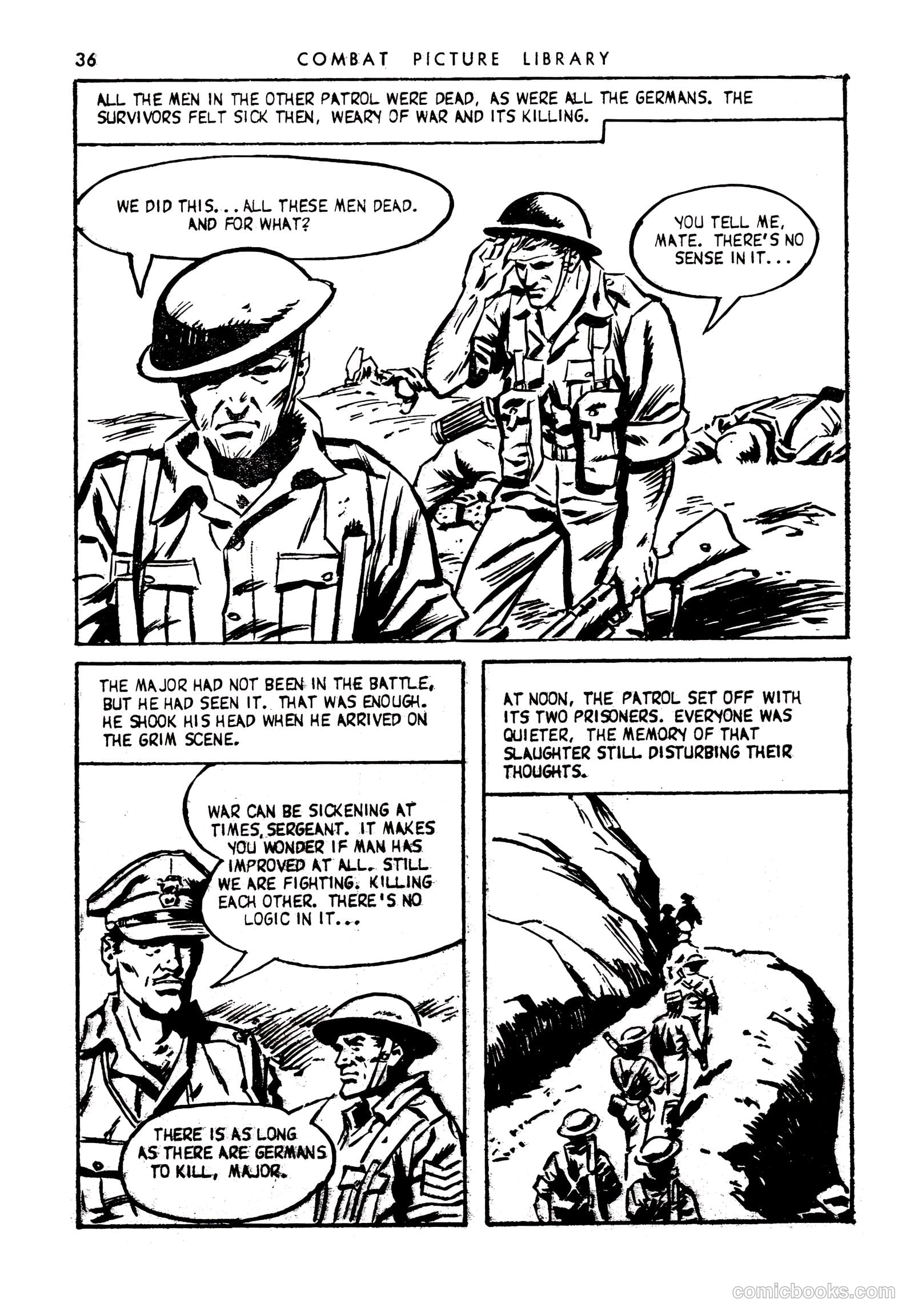 Combat Picture Library #170 (1963) — page 36