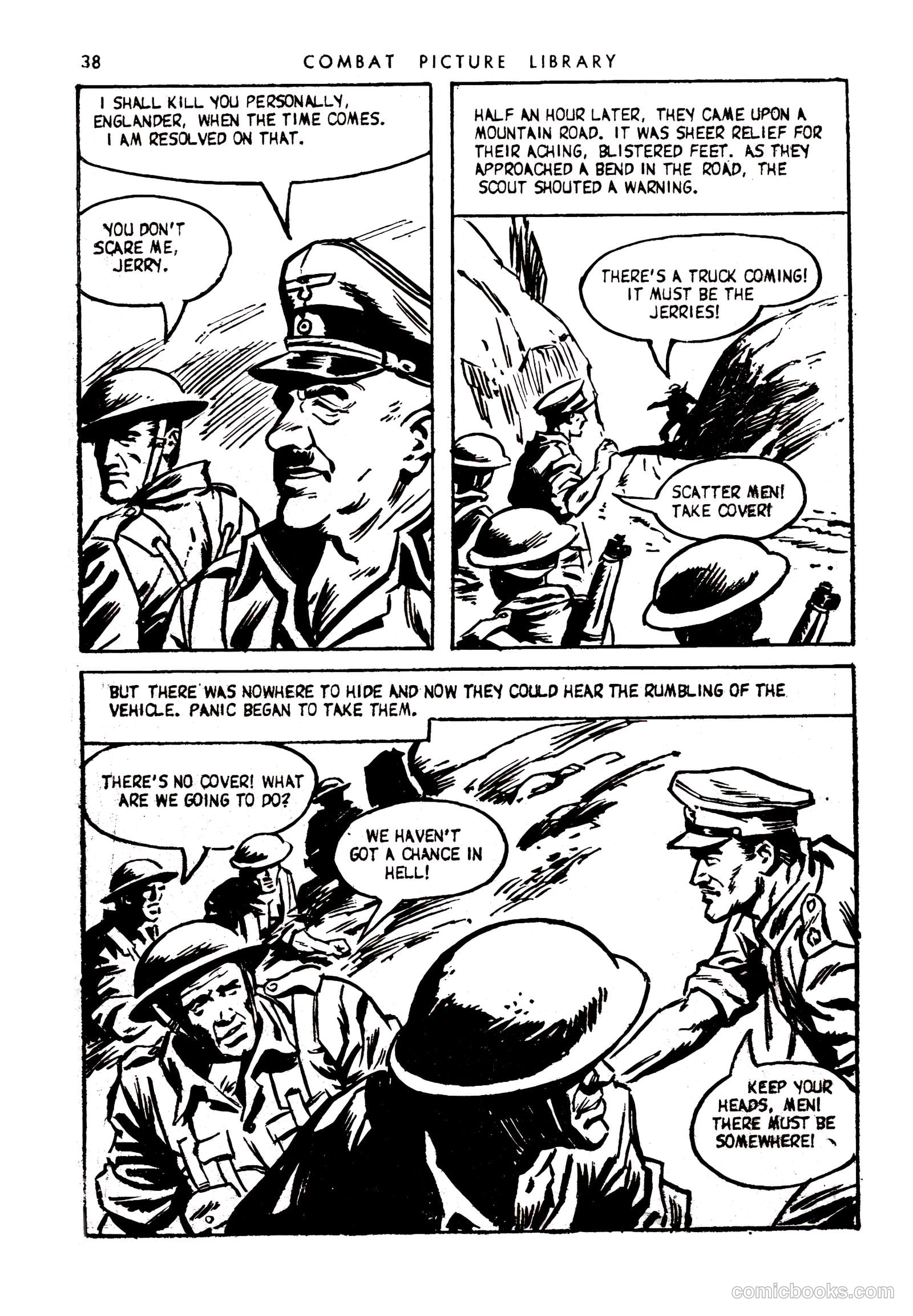 Combat Picture Library #170 (1963) — page 38