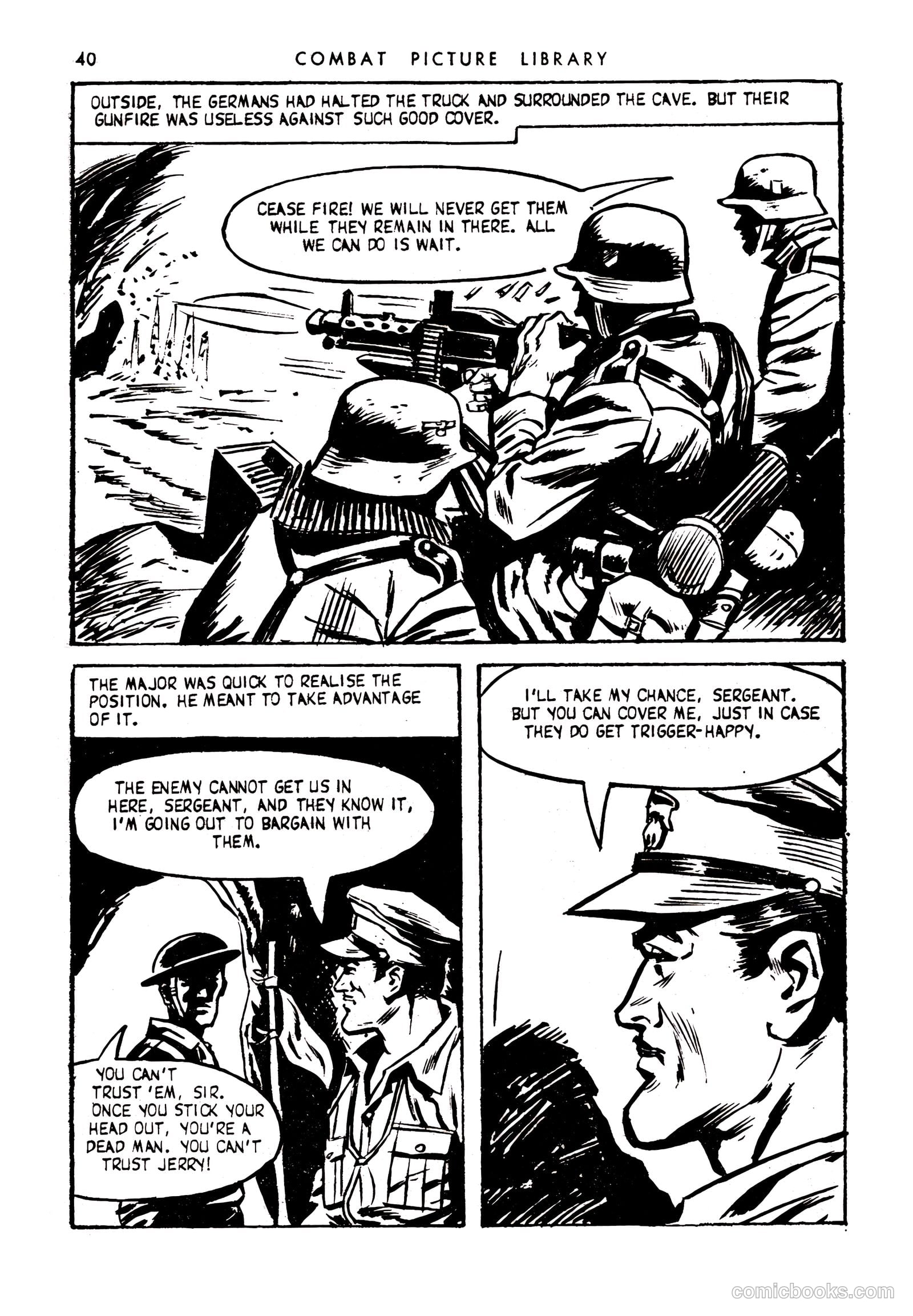 Combat Picture Library #170 (1963) — page 40