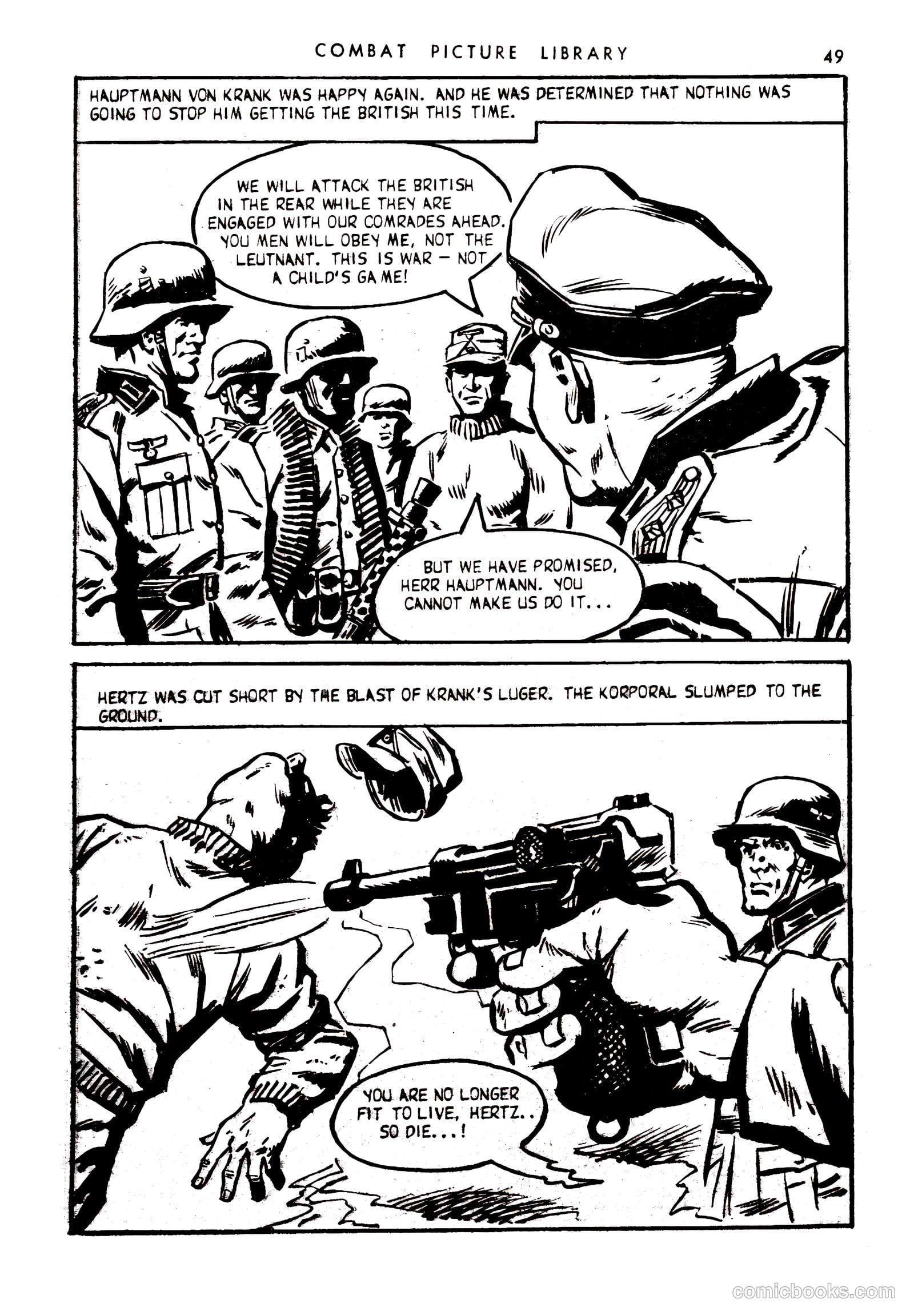 Combat Picture Library #170 (1963) — page 49