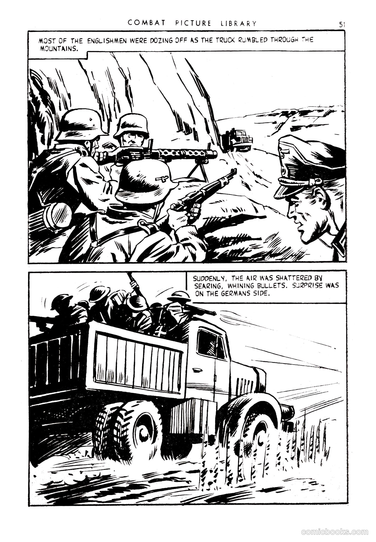 Combat Picture Library #170 (1963) — page 51