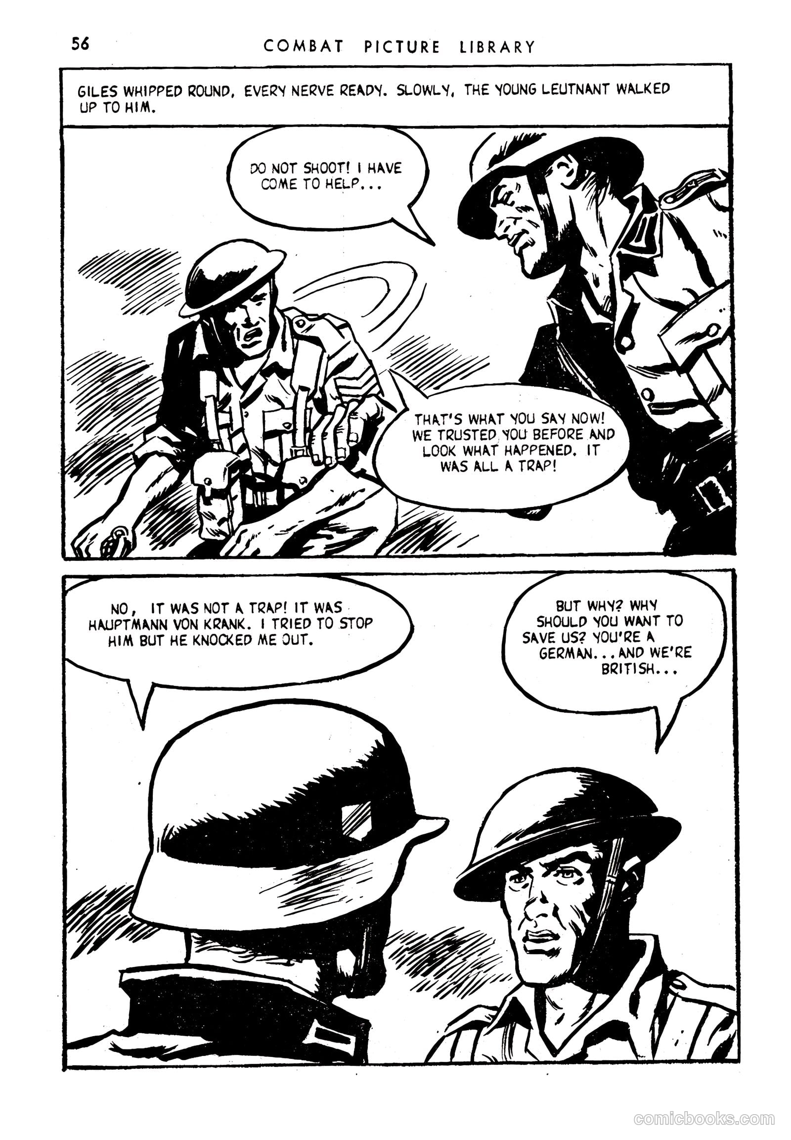 Combat Picture Library #170 (1963) — page 56