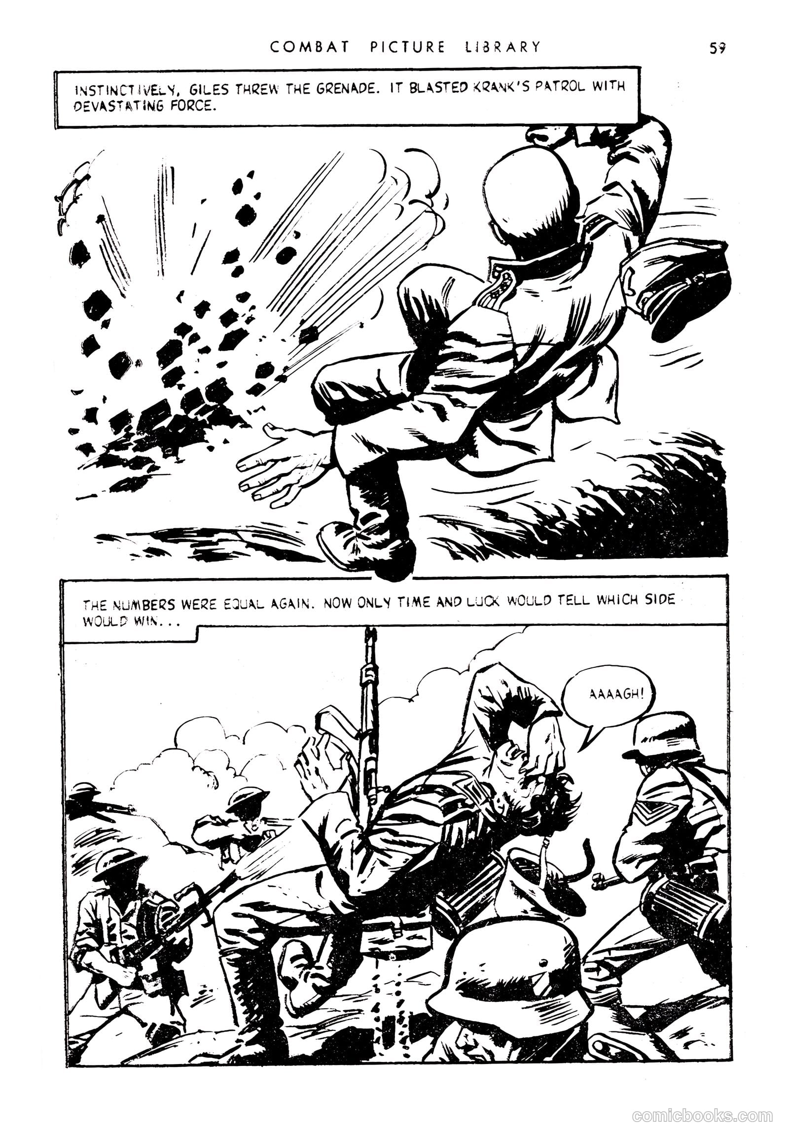 Combat Picture Library #170 (1963) — page 59