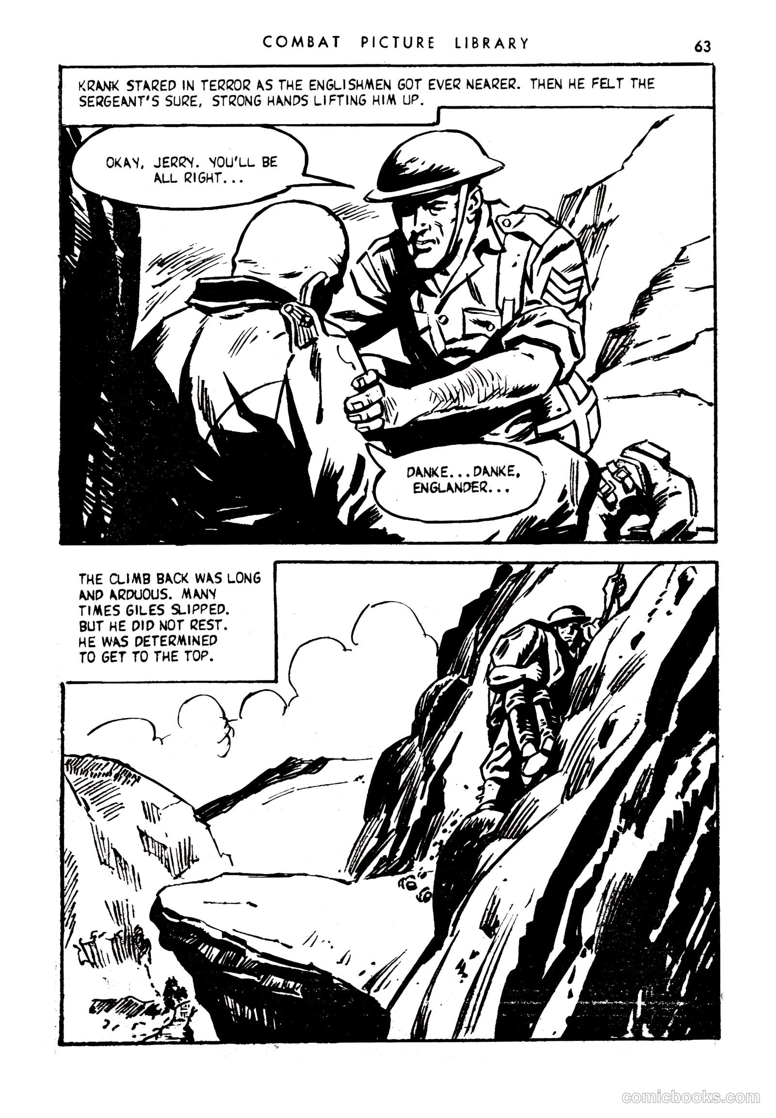 Combat Picture Library #170 (1963) — page 63