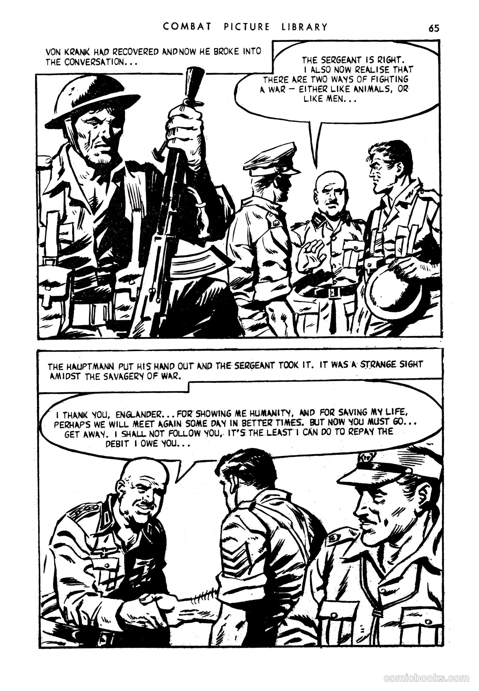 Combat Picture Library #170 (1963) — page 65