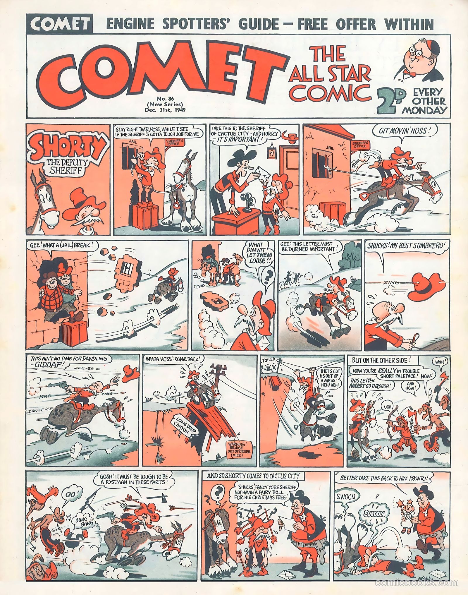 Comet #86 (1949) — page 1 of 7