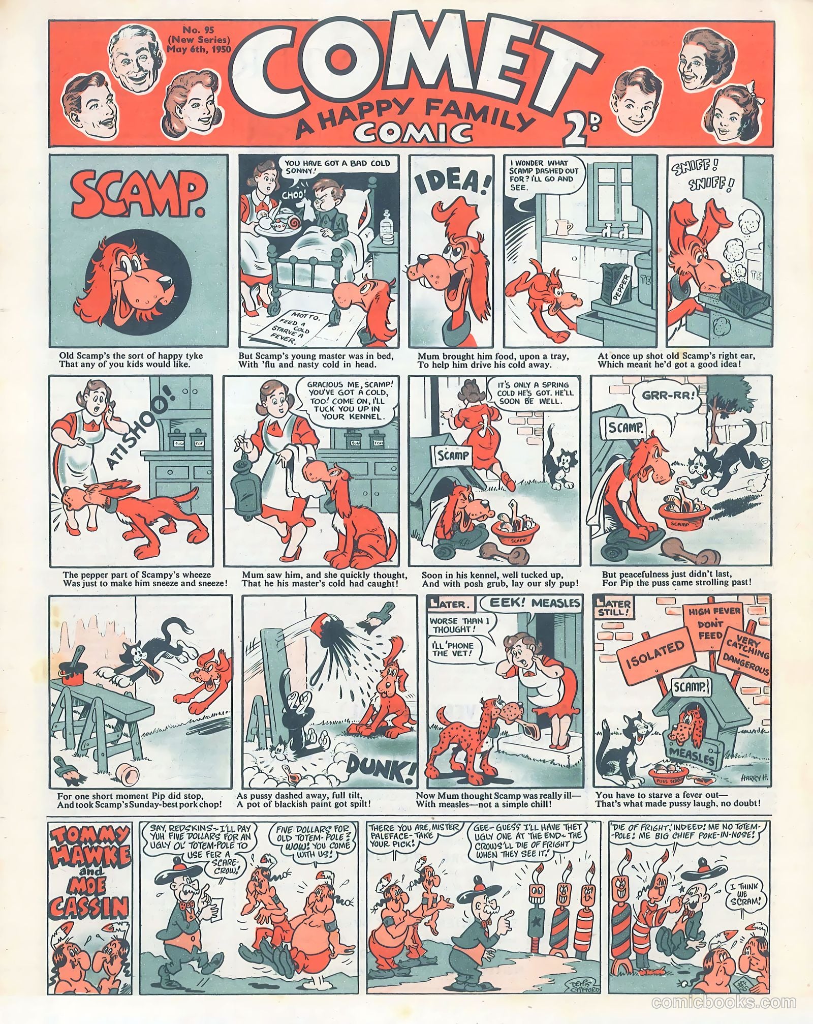 Comet #95 (1950) — page 1 of 8