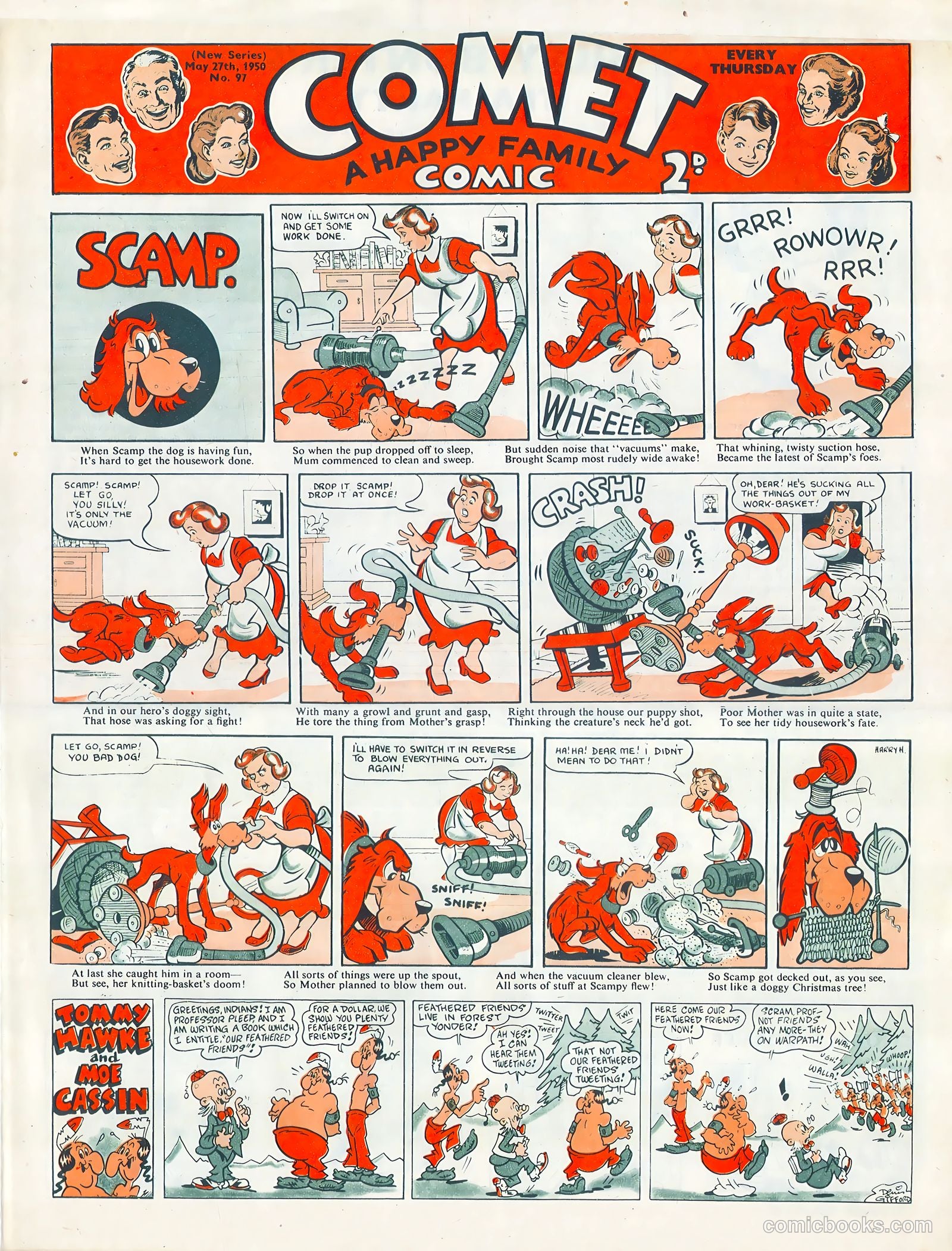 Comet #97 (1950) — page 1 of 8