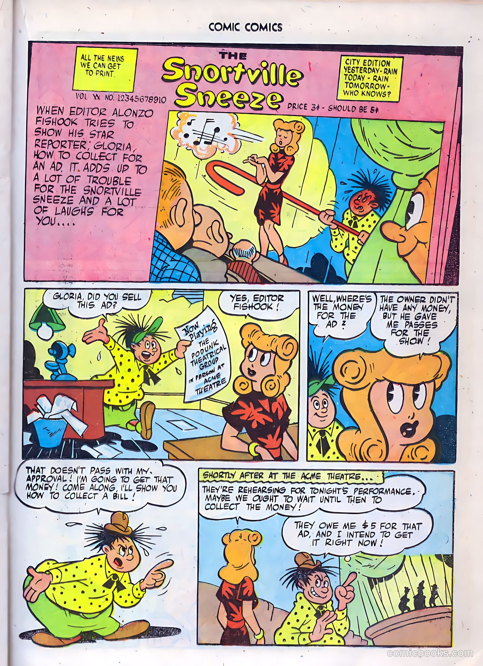 Comic Comics #9 (1946) — page 31 of 52