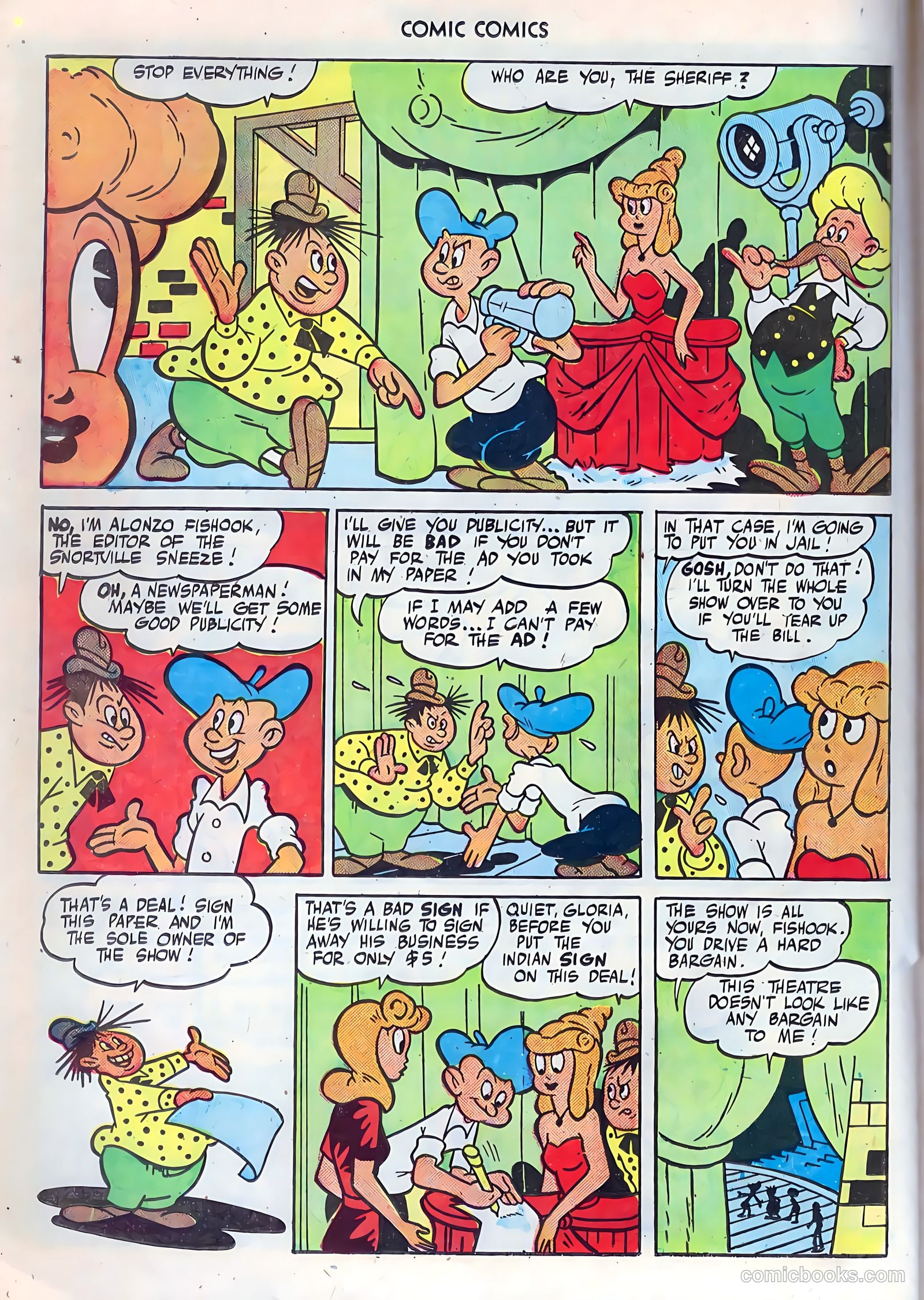 Comic Comics #9 (1946) — page 32 of 52